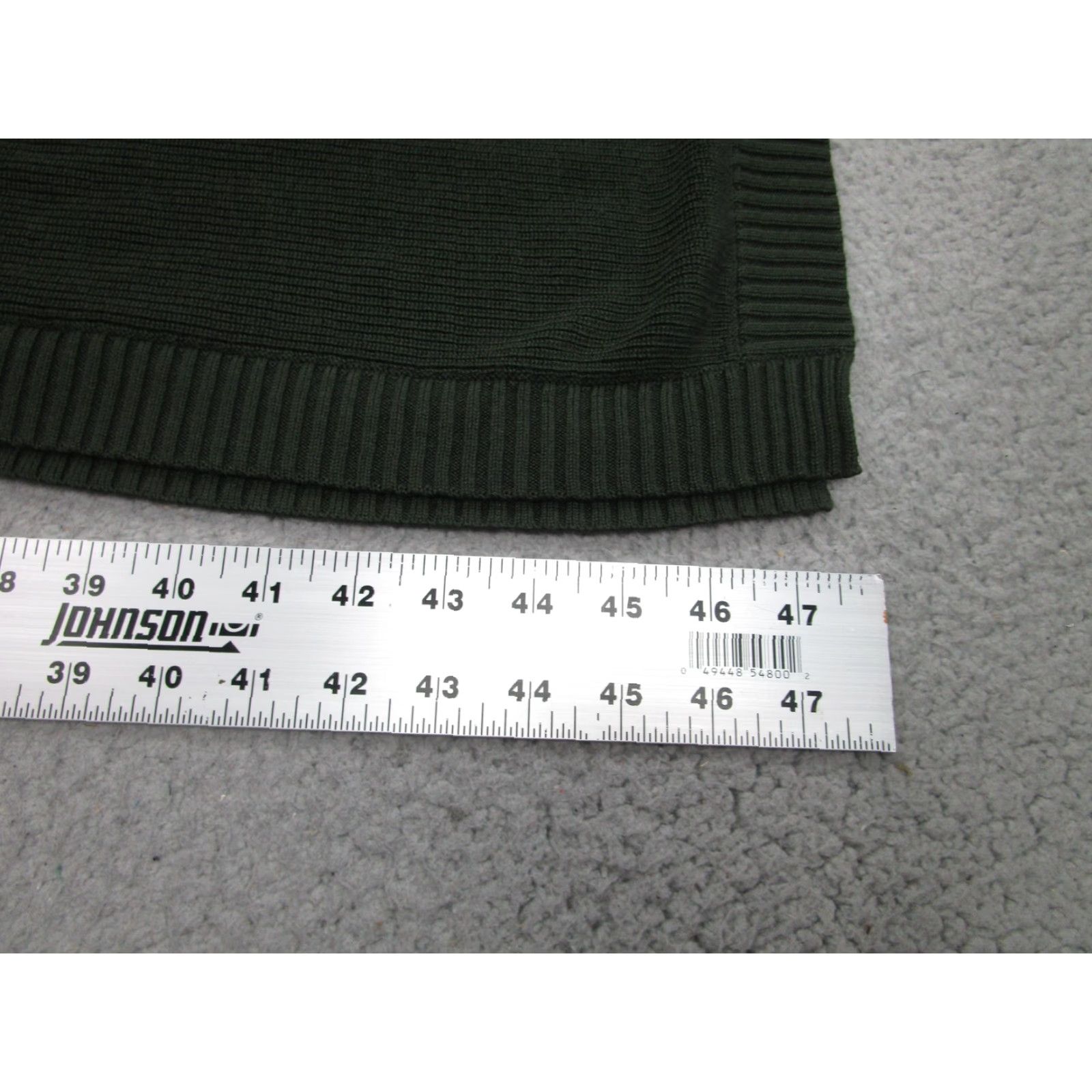 Lululemon Lululemon Shawl Womens One Size Dark Green Ribbed Knit Wrap Poncho Cape Size ONE SIZE - 2 Thumbnail