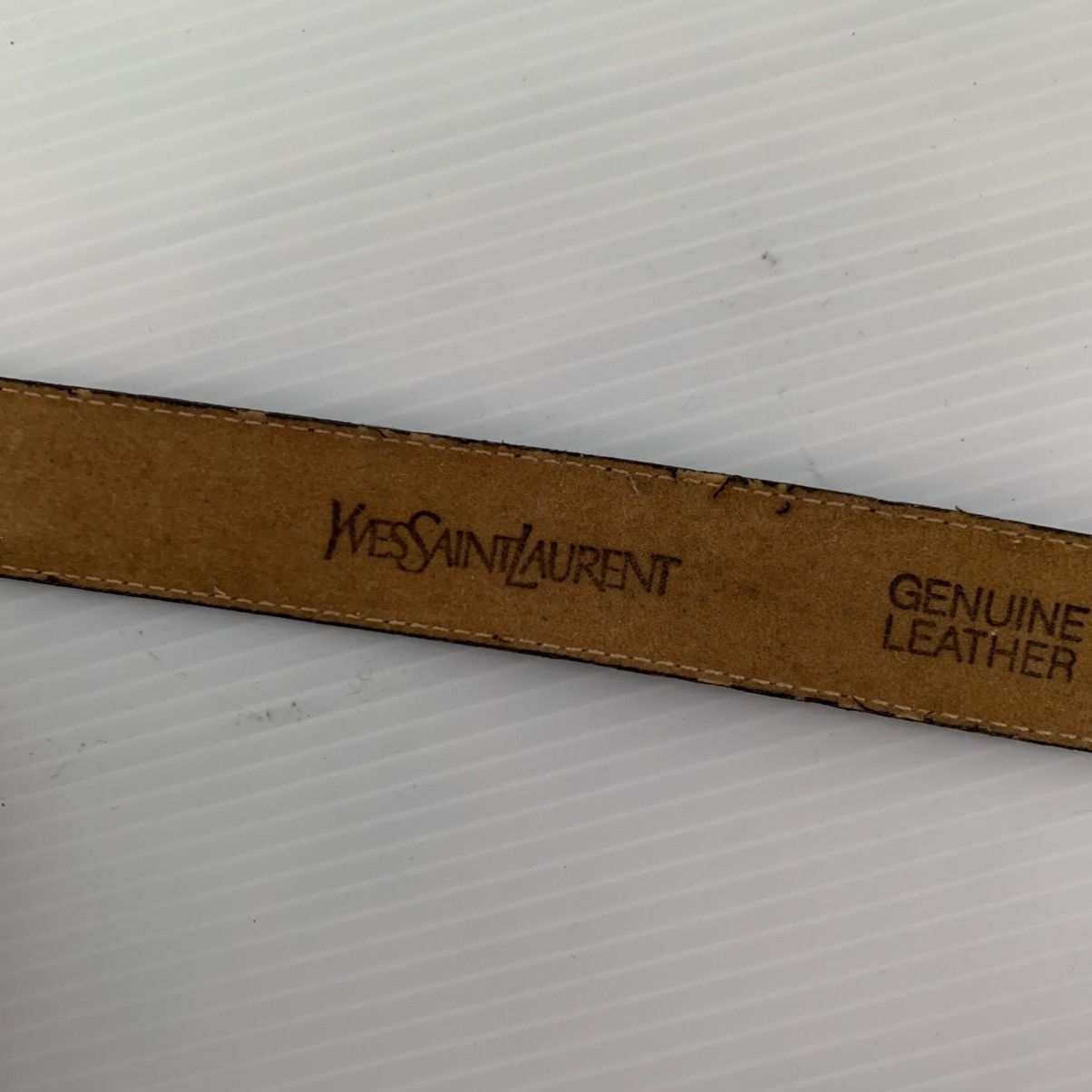Yves Saint Laurent YvesSaintLaurent Leather Vintage Belt Size ONE SIZE - 6 Thumbnail