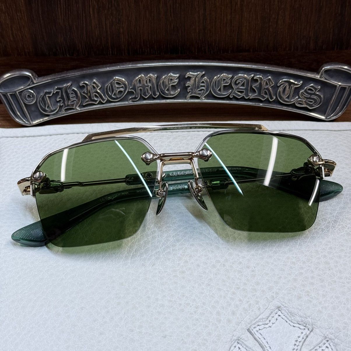 Chrome Hearts Chrome Hearts BIDI ESEM Sunglasses Size ONE SIZE - 1 Thumbnail