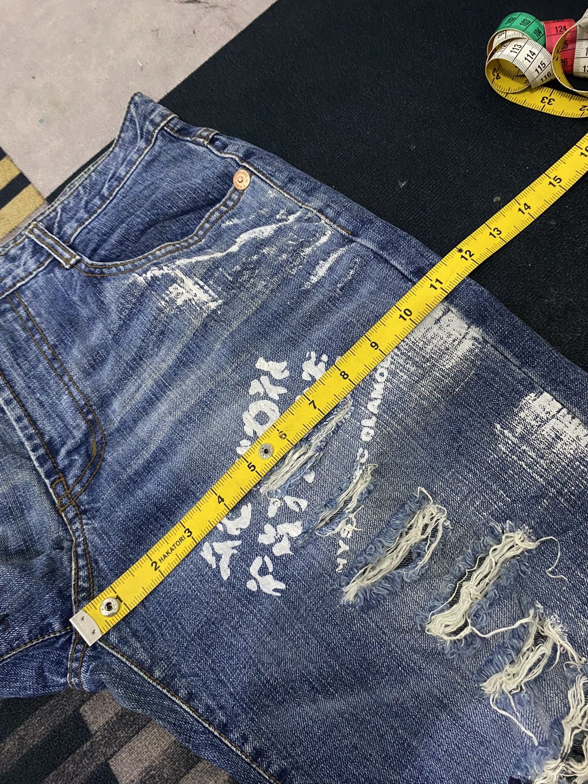 Vintage Y2K TI JEANS PUNK STYLE PANTS Size US 32 / EU 48 - 14 Thumbnail