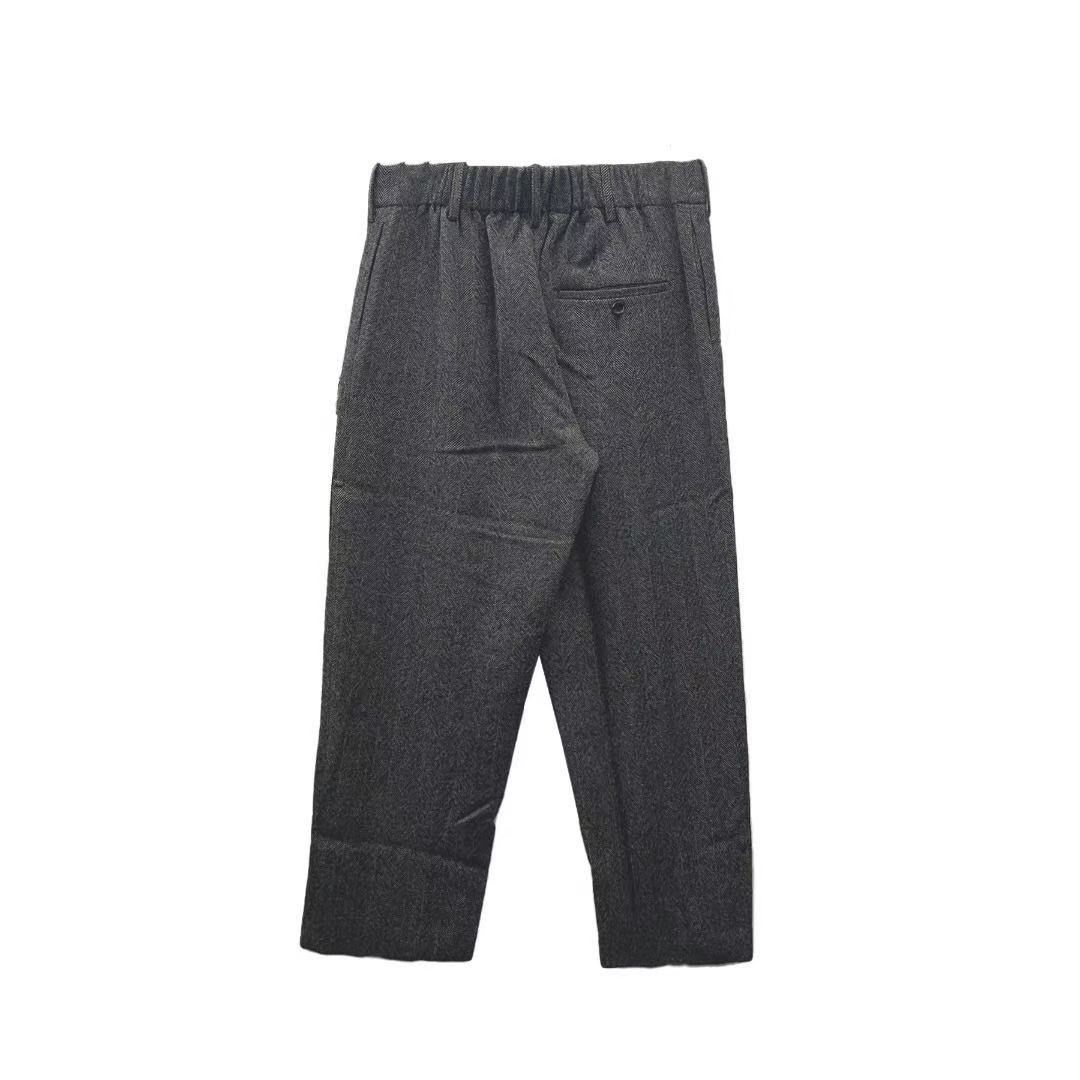 Uma Wang UMA WANG Gray Striped Trousers Size US 31 - 2 Thumbnail
