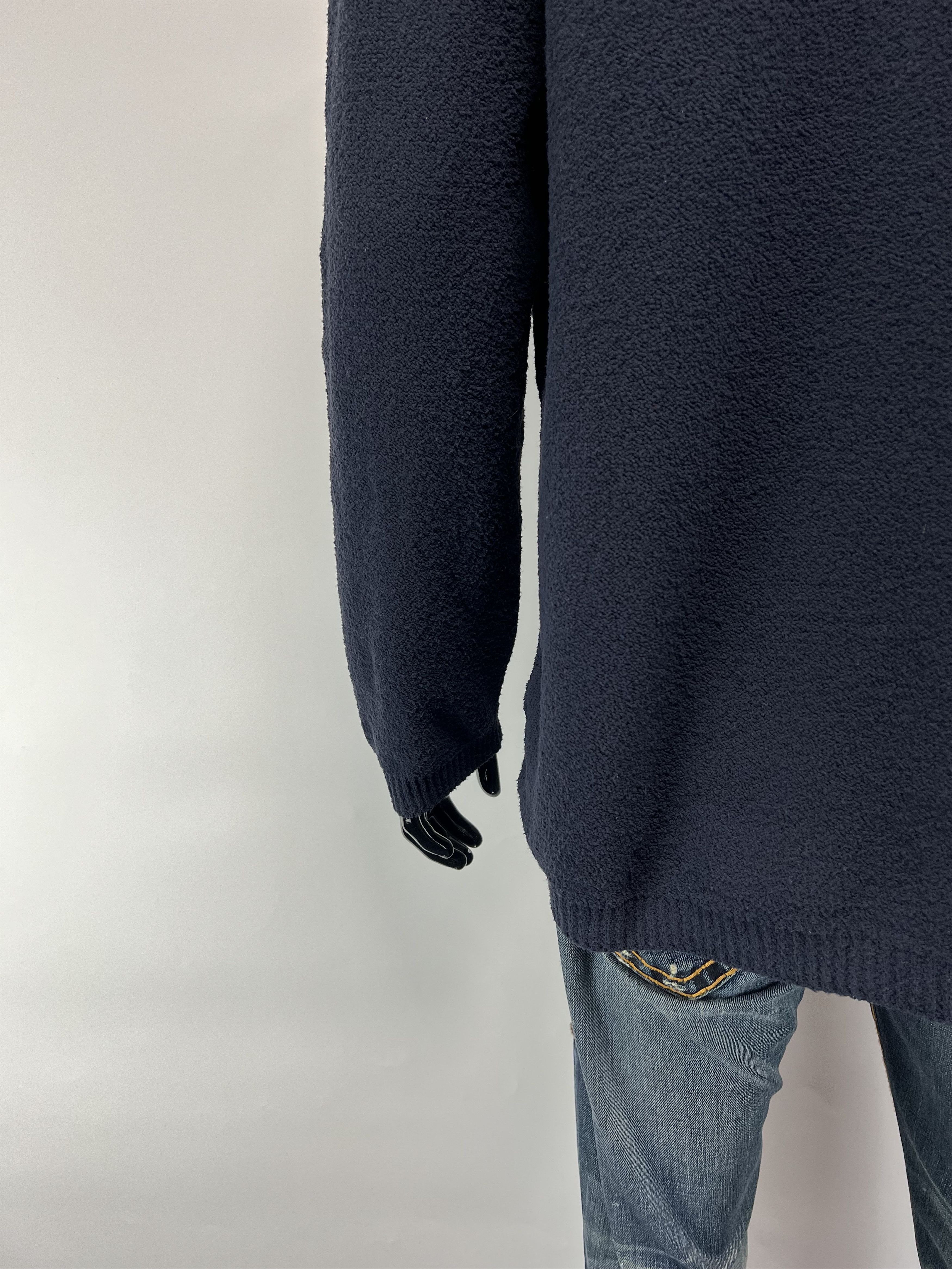 Ermenegildo Zegna Ermenegildo Zegna Men's Navy V-Neck Sweater Size XXL Size US XXL / EU 58 / 5 - 9 Thumbnail