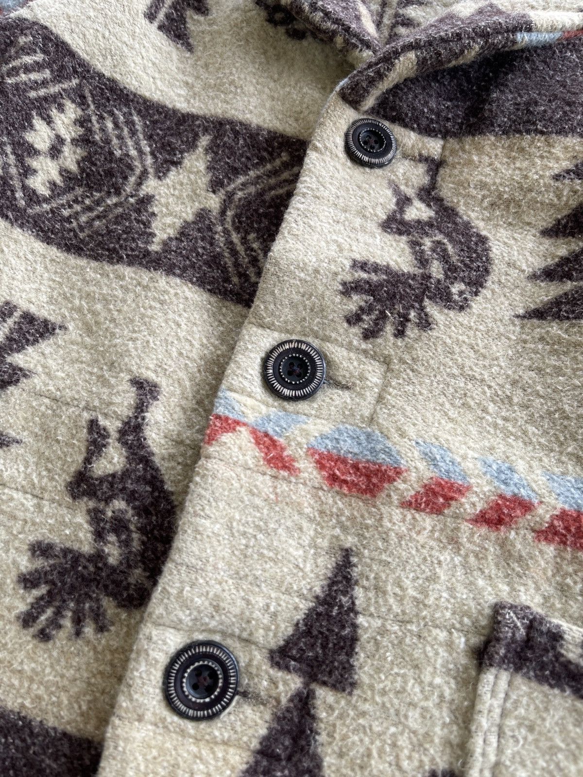 Kapital Kapital Native Printed Wool Jacket Size US XS / EU 42 / 0 - 15 Thumbnail