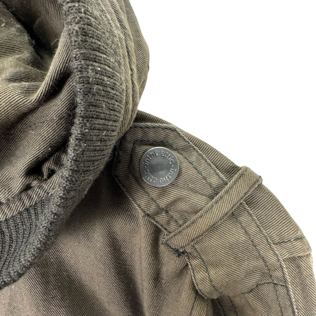If Six Was Nine 🌟IN THE ATTIC HOODIE BONDAGE JACKET Size L / US 10 / IT 46 - 6 Thumbnail