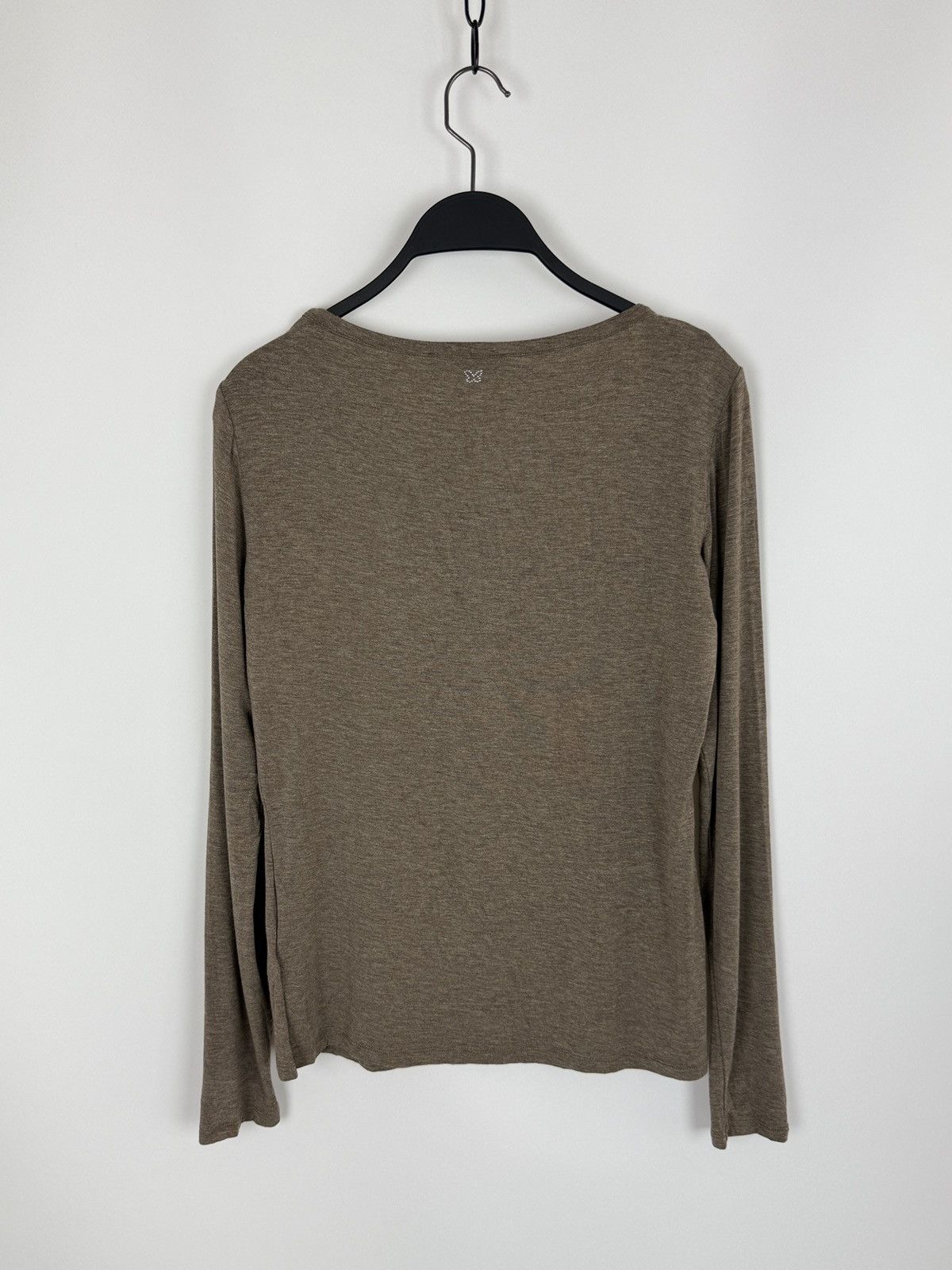 Weekend Max Mara Y2K Weekend Max Mara Light Brown Babydoll Long Sleeve M Size M / US 6-8 / IT 42-44 - 6 Thumbnail