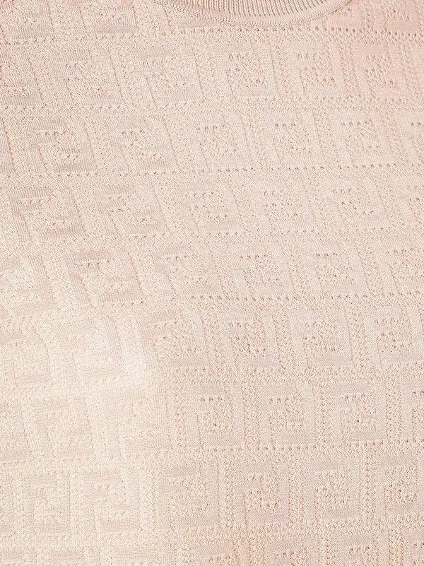 Fendi o1s1wg110426 Jumper in Pink Size L / US 10 / IT 46 - 3 Thumbnail