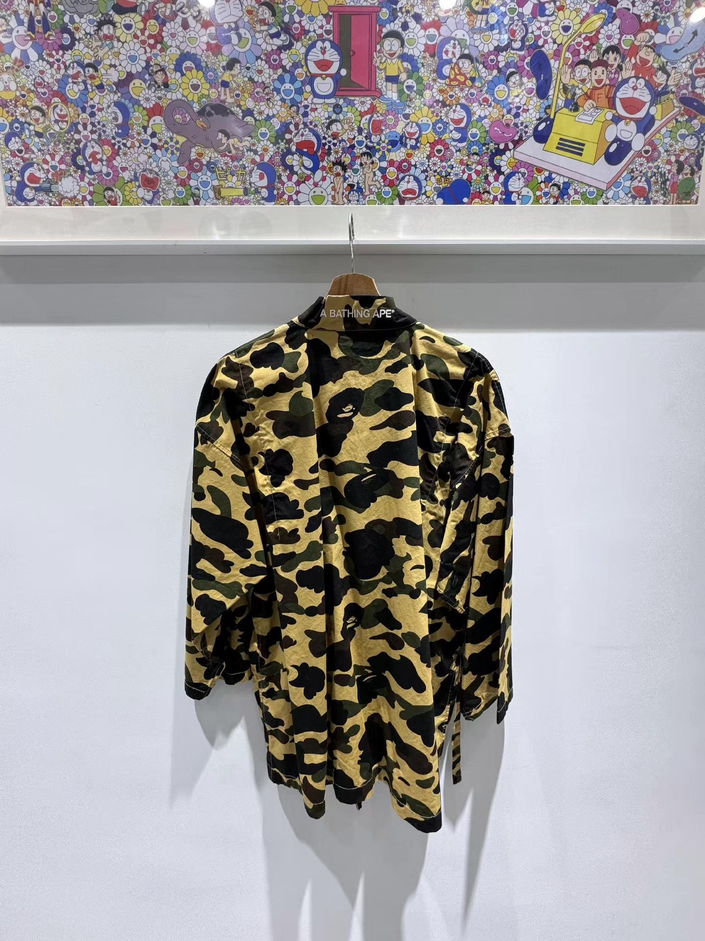 Bape BAPE Kimono Jacket, Yellow Camo Q15 Size US L / EU 52-54 / 3 - 2 Thumbnail