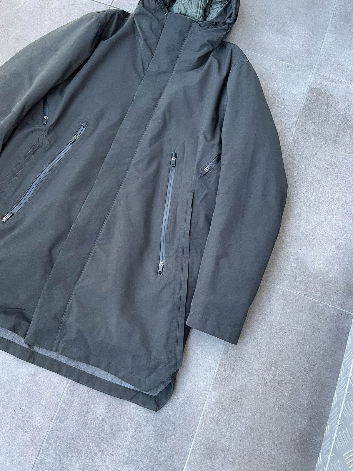 Krakatau FW19 Krakatau QM215 Planck Swamp Green Liner Parka Size US XL / EU 56 / 4 - 8 Thumbnail