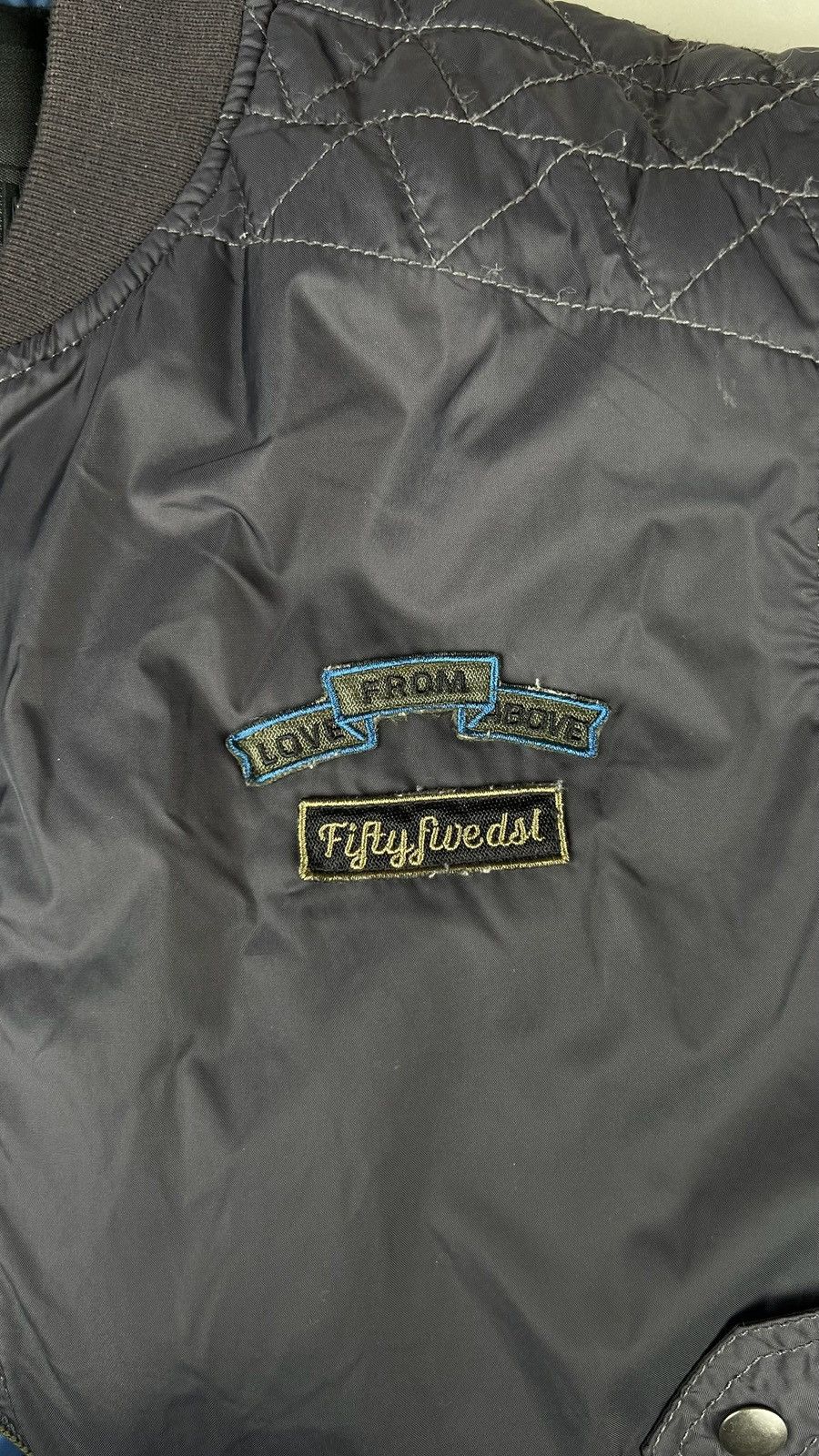 Diesel Diesel Gray Bomber Zip-Up Jacket Size US M / EU 48-50 / 2 - 7 Thumbnail
