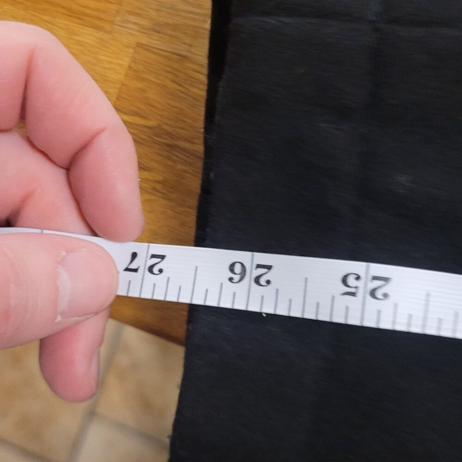 Tommy Hilfiger Tommy Hilfiger Black Wool Blend Double Breasted Peacoat Size US L / EU 52-54 / 3 - 11 Thumbnail