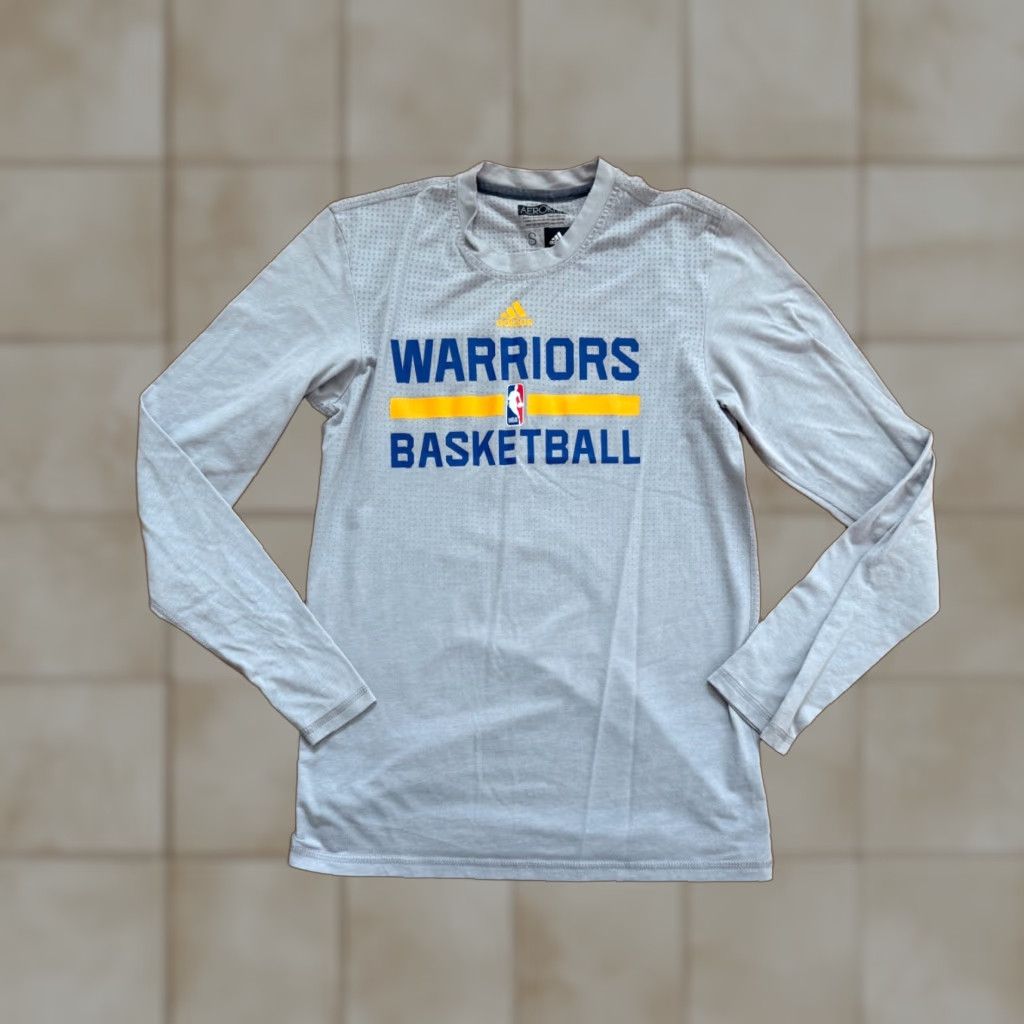 Adidas Adidas Gym Shirt AreoKnit Gray Long Sleeve Mens Size S NBA Athletic Size US S / EU 44-46 / 1 - 1 Thumbnail
