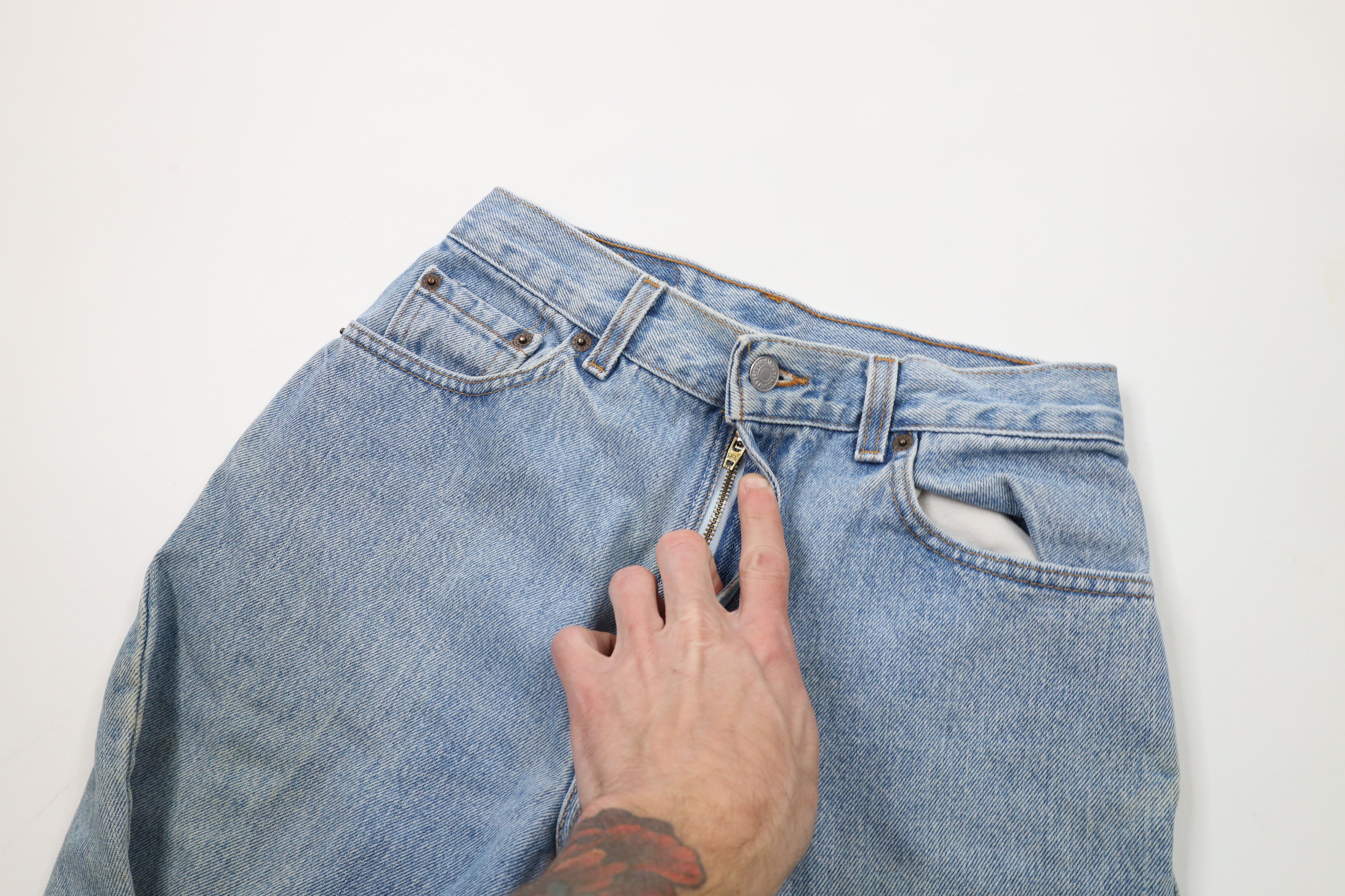 Levi's × Vintage Vintage 90s Levis 550 Relaxed Fit Tapered Leg Jeans USA Size 30" / US 8 / IT 44 - 6 Thumbnail