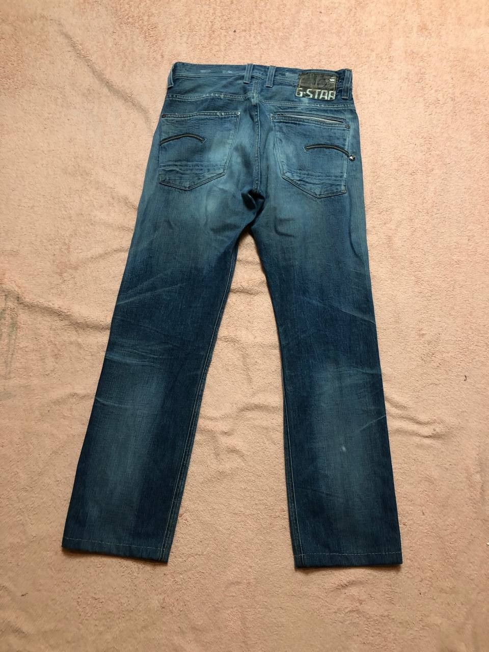 G-Star Vintage G-Star Raw blue jeans crazy Y2K streetwear Size US 30 / EU 46 - 20 Thumbnail