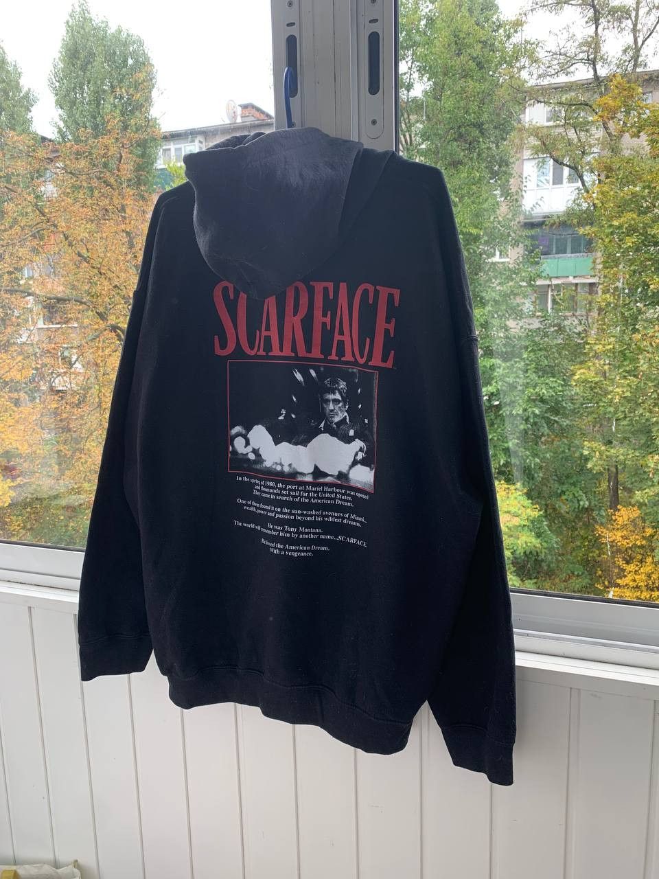 Other Vintage Scarface Hoodie Movie Film Oversized Hype Retro Size US XL / EU 56 / 4 - 2 Thumbnail