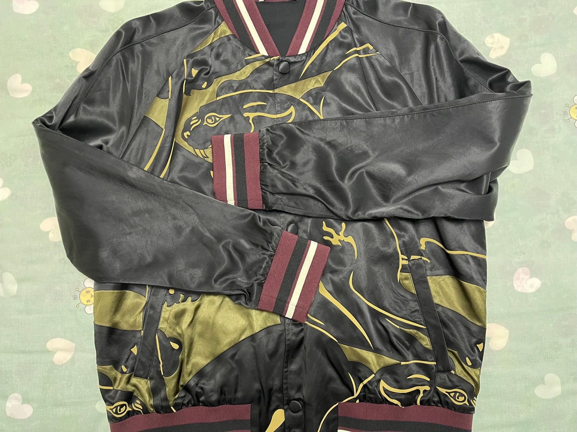 Valentino Valentino Runway Silk Jacket Men's 50 Black Size US M / EU 48-50 / 2 - 3 Thumbnail