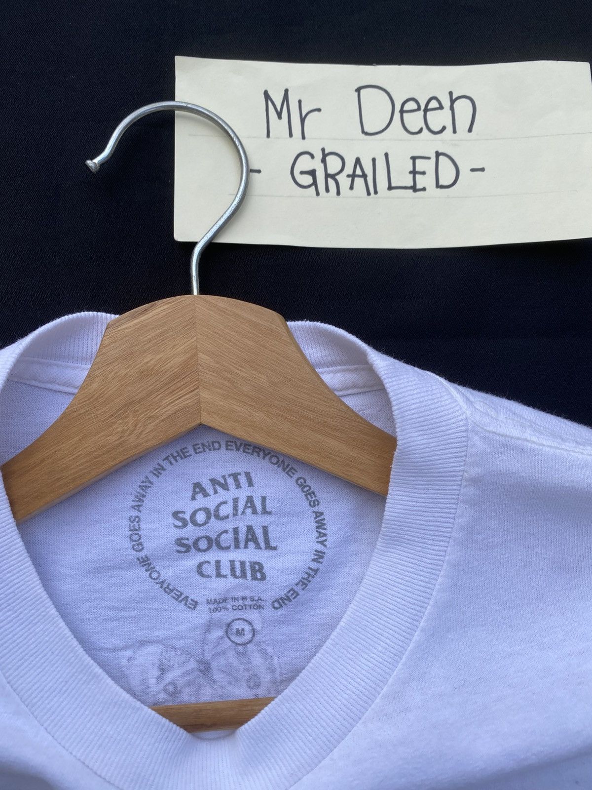 Anti Social Social Club Rare Anti Social Social Club Multicolor Spellout Tshirt Size US M / EU 48-50 / 2 - 16 Thumbnail