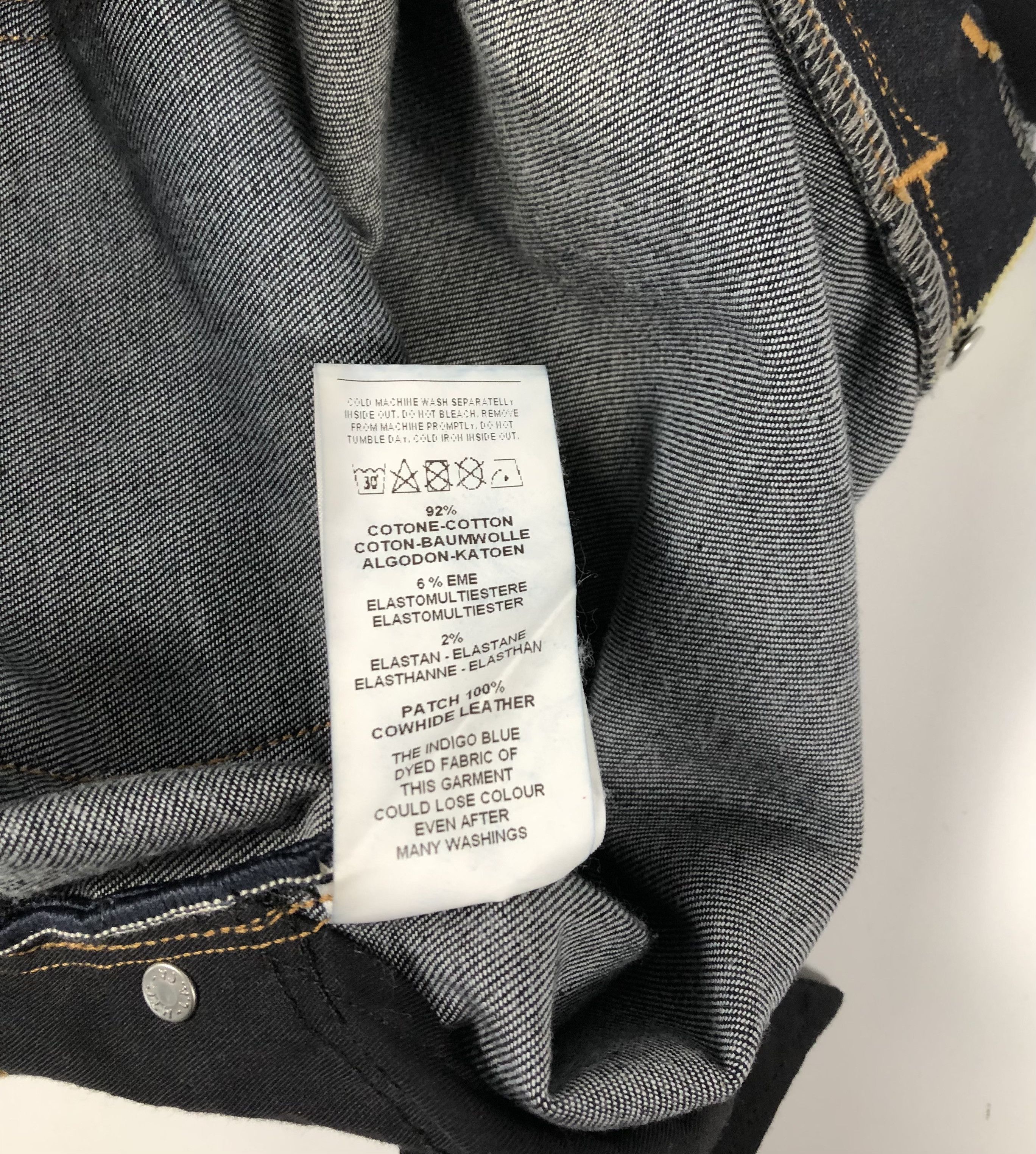 Hollywood Trading Company HTC Los Angeles Hollywood Trading Company Candiani Denim Size US 31 - 11 Thumbnail