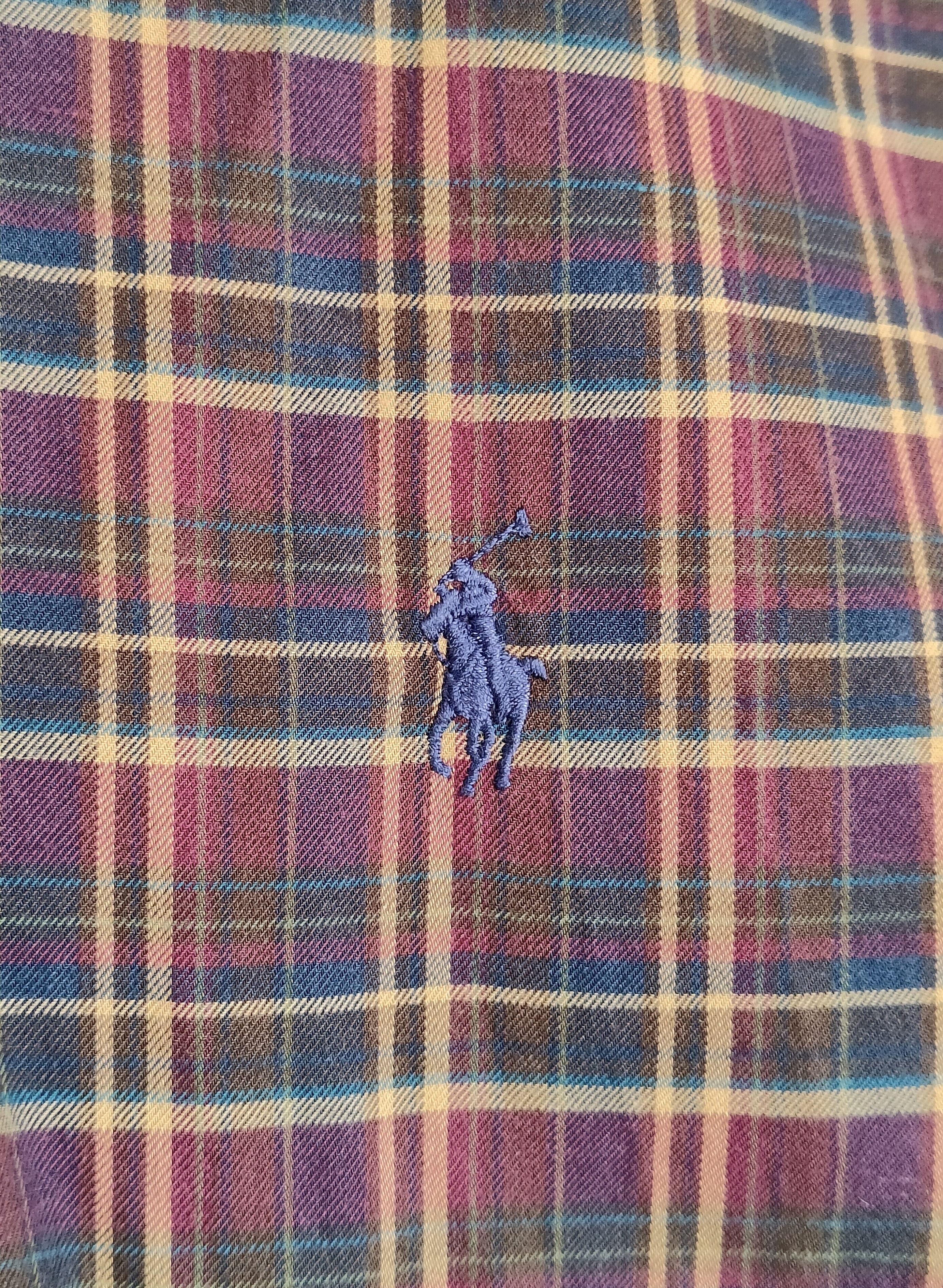 Polo Ralph Lauren Polo Ralph Lauren shirt men's checkered shirt Polo RL Size US L / EU 52-54 / 3 - 5 Thumbnail