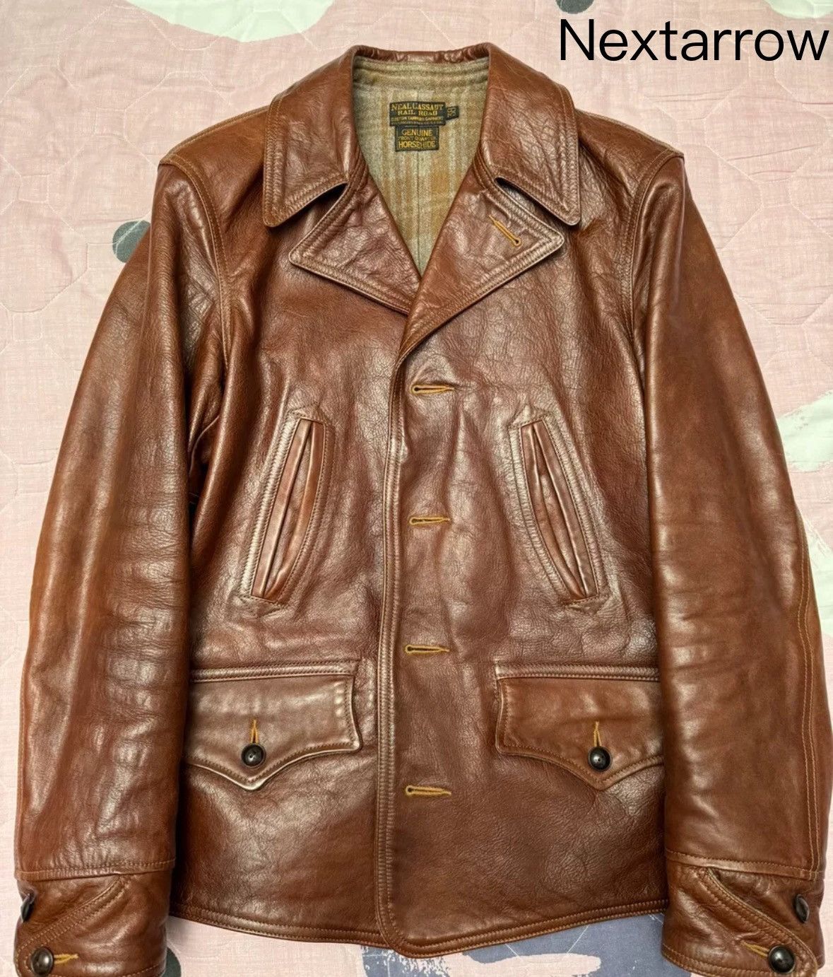 Freewheelers Freewheelers Brown Dispatcher jacket 2412-Nextarrow Size US S / EU 44-46 / 1 - 1 Thumbnail