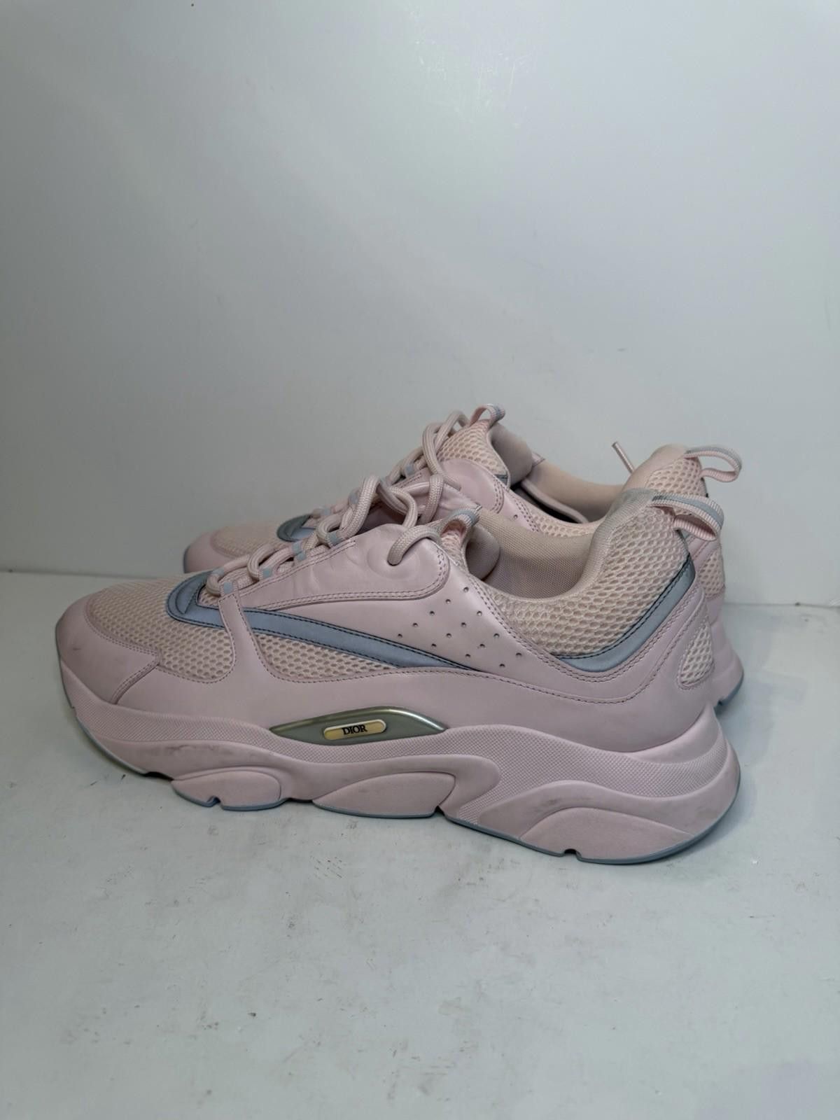 Dior Dior B22 Sneakers Pink Grey EU 51 US 16 New Display No Box Size US 15 / EU 48 - 3 Thumbnail