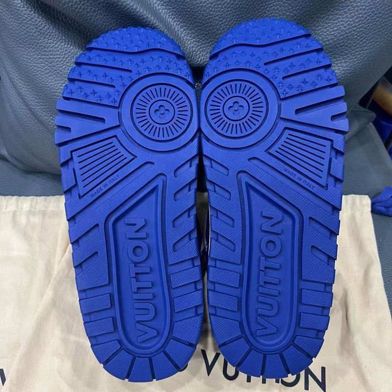 Louis Vuitton Louis Vuitton Trainer Maxi Low-Top Sneakers -2508 Size US 9.5 / EU 42-43 - 4 Thumbnail