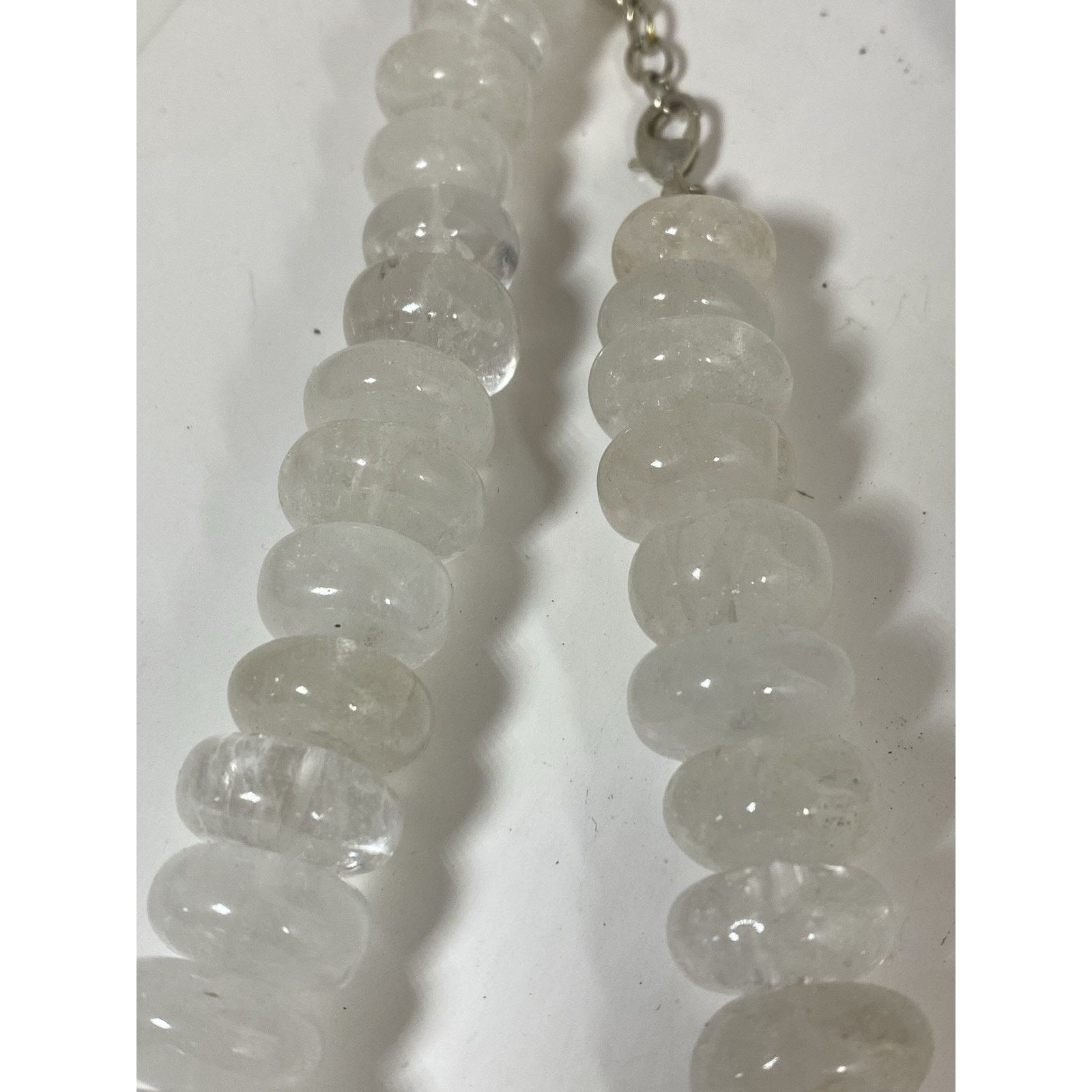 Other Natural White Moonstone Beaded Necklace Size ONE SIZE - 5 Thumbnail