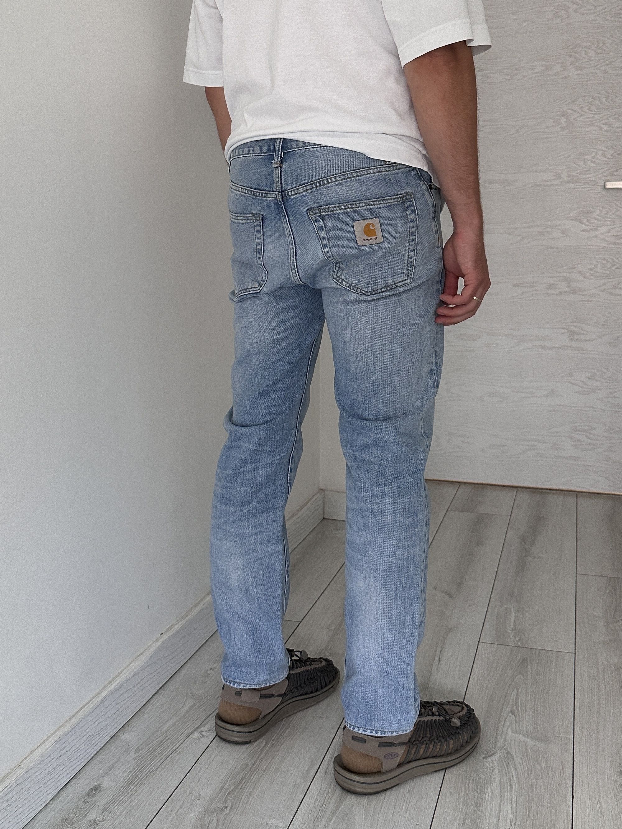 Carhartt Carhartt Pontiac Blue Denim Pants Jeans Size US 30 / EU 46 - 3 Thumbnail