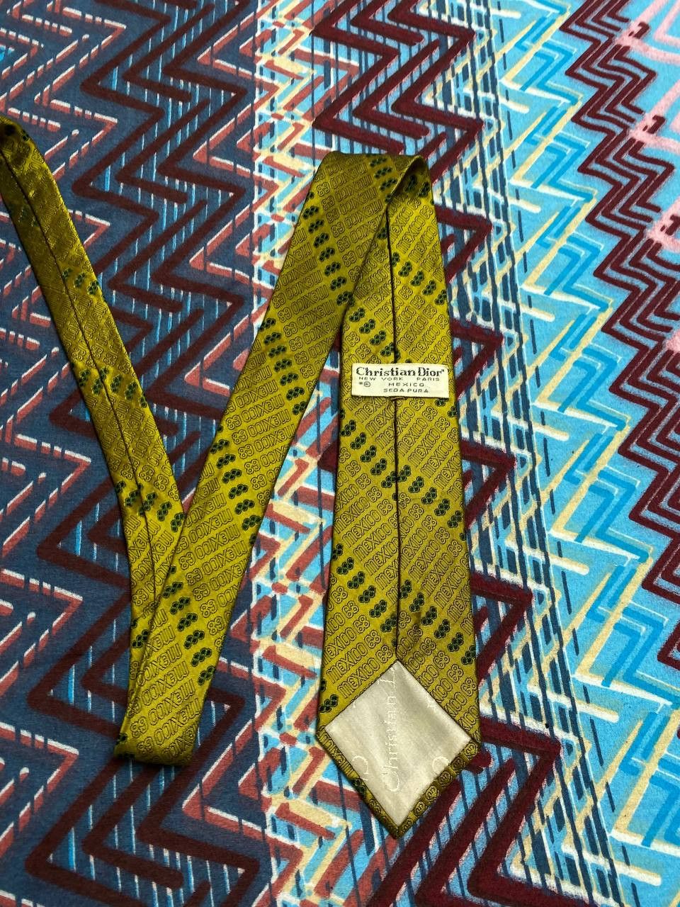 Christian Dior Monsieur × Dior × Vintage Vintage Christian Dior Tie Size ONE SIZE - 4 Thumbnail