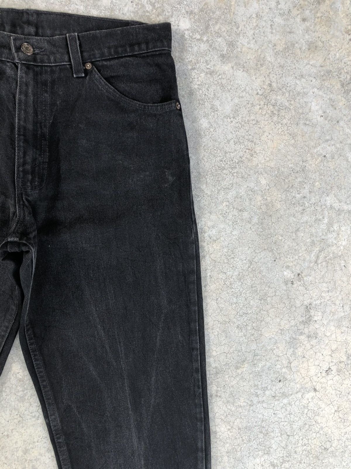 Levi's Vintage 90s Levis Orange Tab Baggy Distressed Jeans 550 Size US 31 - 5 Thumbnail