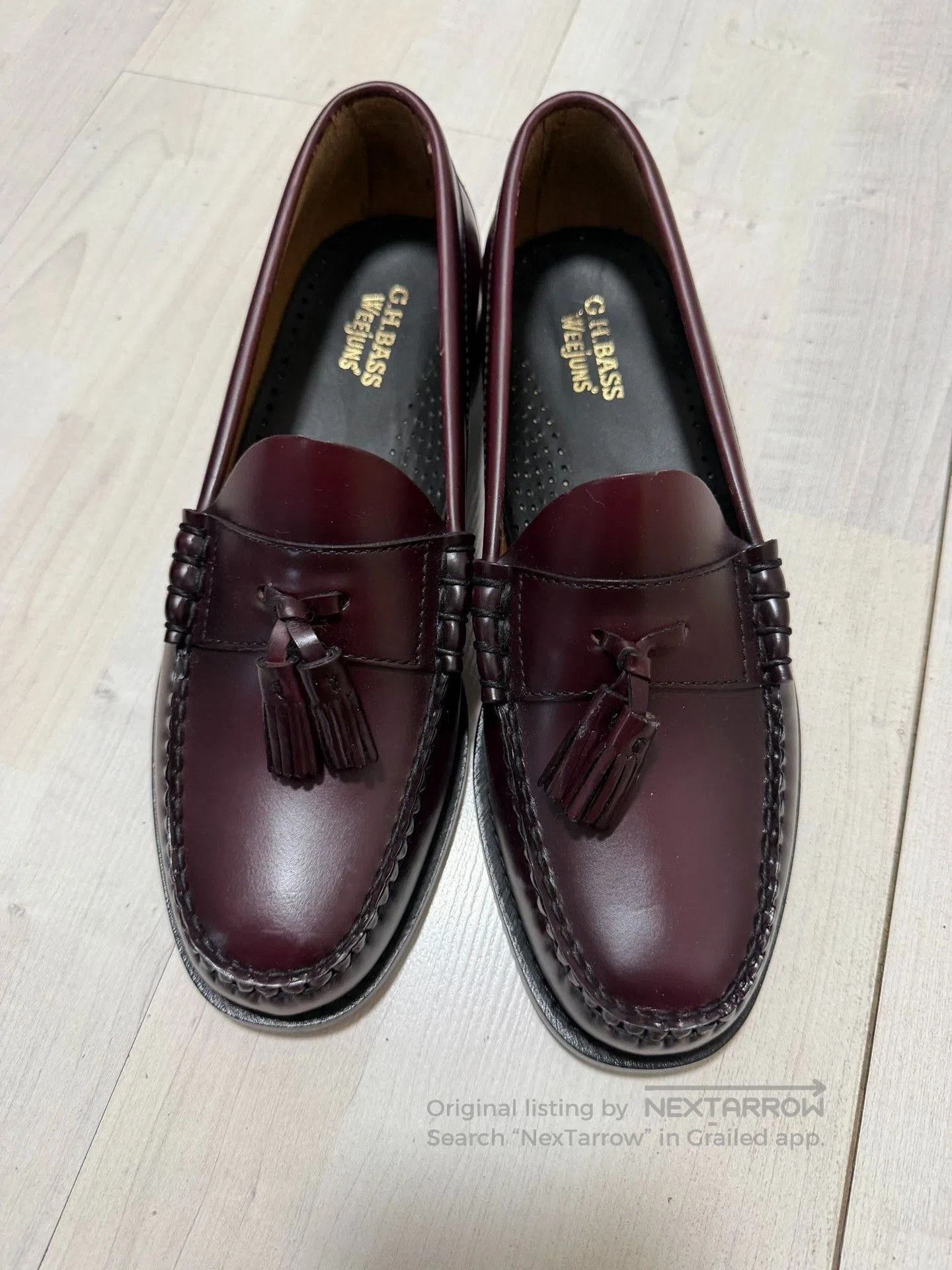 G.H. Bass & Co. G.H. Bass Men's Weejuns Larson Tassel Loafers. Size US 8 / EU 41 - 5 Thumbnail