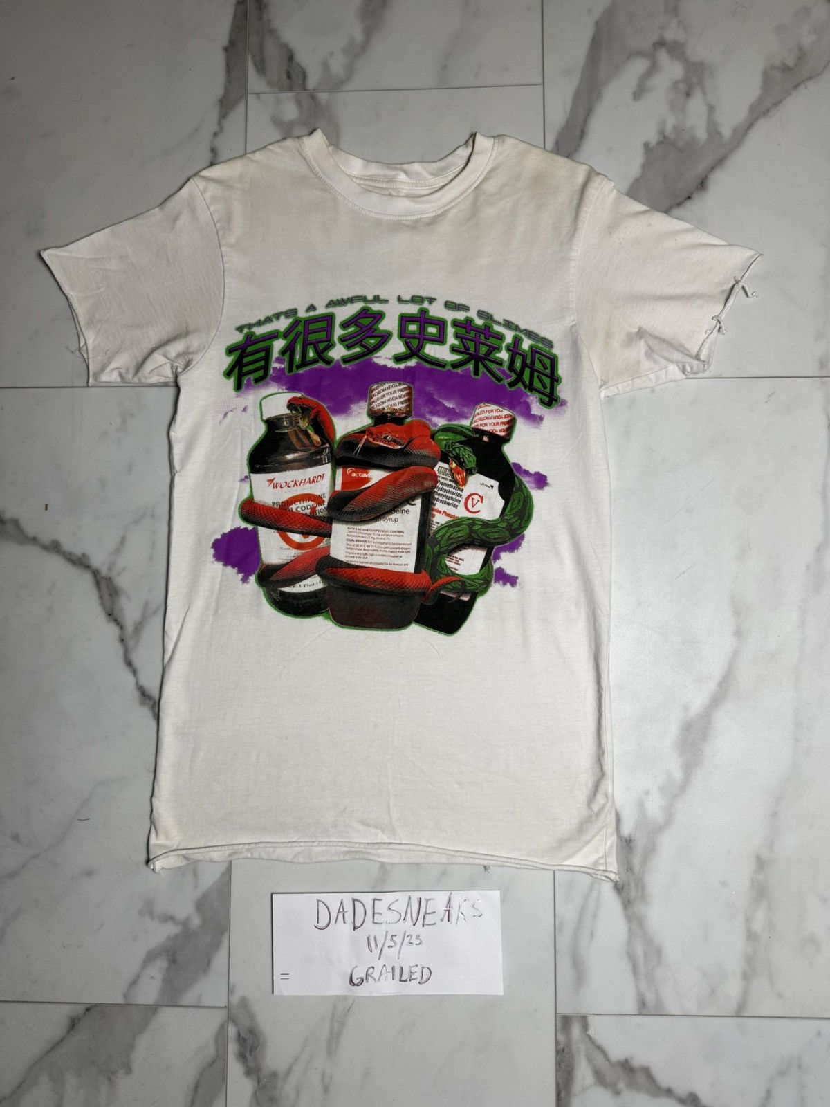 Awful Lot of Cough Syrup Thats a Awful Lot of Cough Syrup Young Thug Size US S / EU 44-46 / 1 - 1 Thumbnail