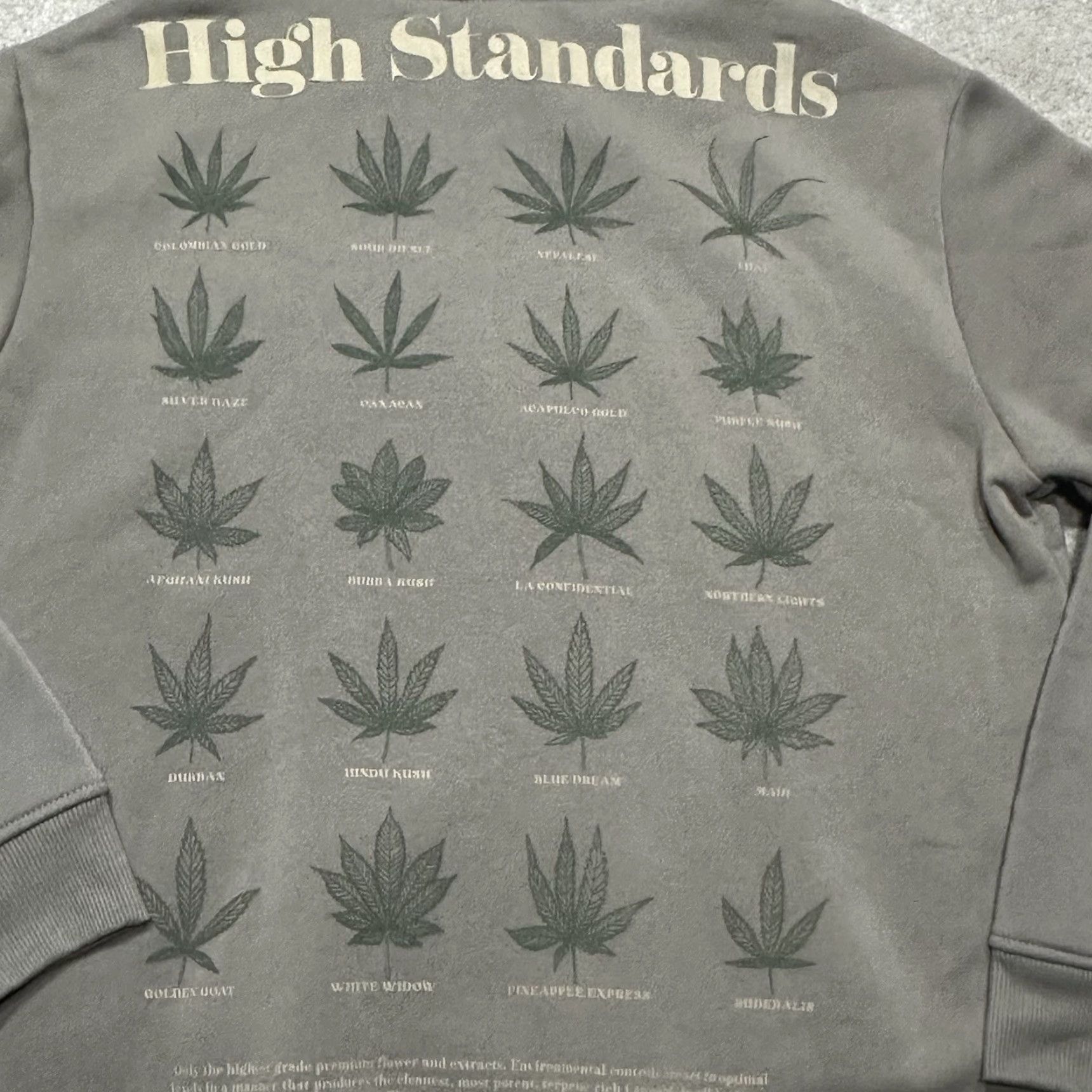 Vintage Gstar Hoodie Sweatshirt Mens Small Green High Standards Marijuana Strains Weed Shirt Hoodie Mens Green Band 90s? Size US S / EU 44-46 / 1 - 6 Thumbnail