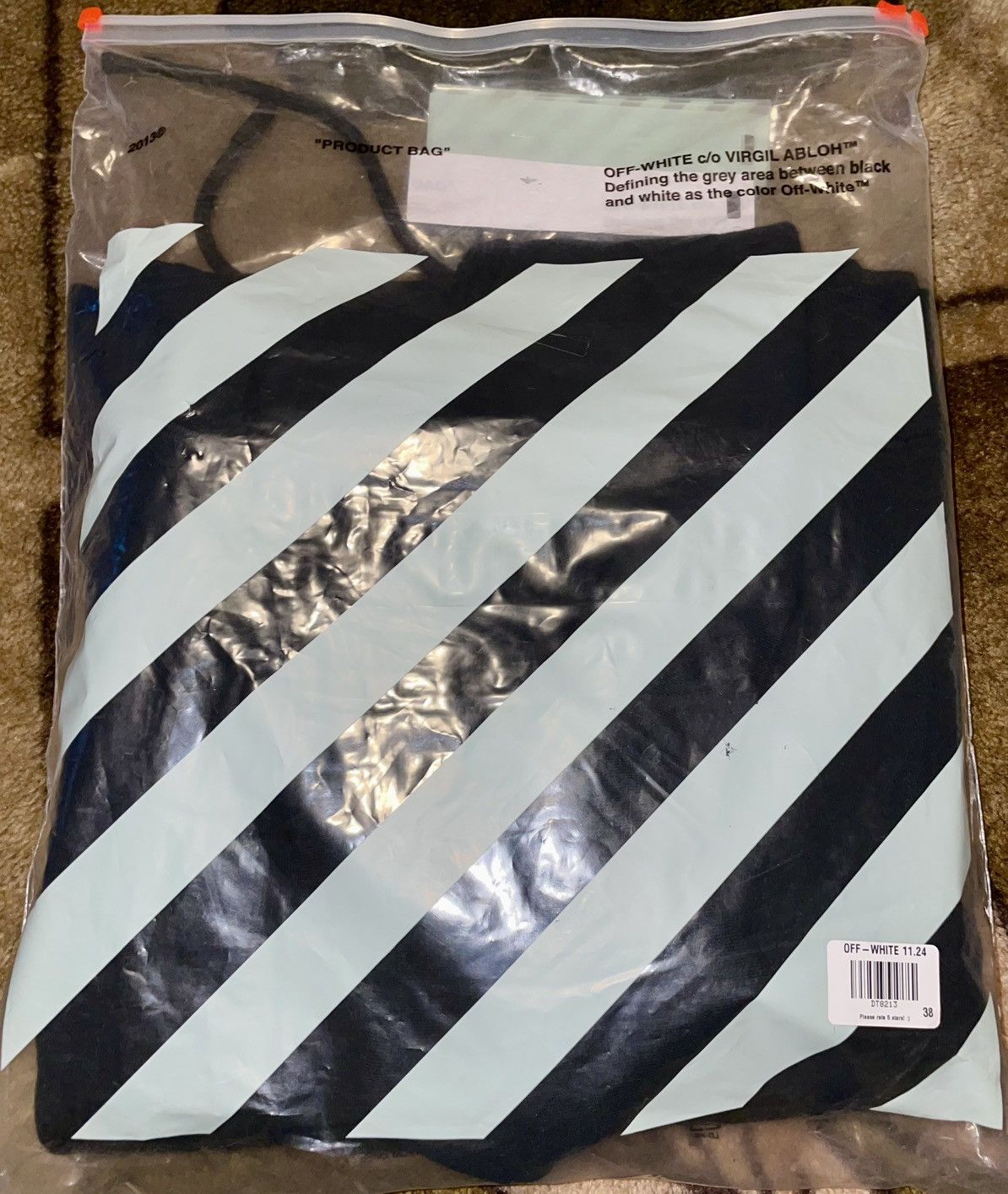 Dover Street Market × Off-White OFF-WHITE DOVER STREET MARKET HOODIE Black Green Medium New Size US M / EU 48-50 / 2 - 16 Thumbnail