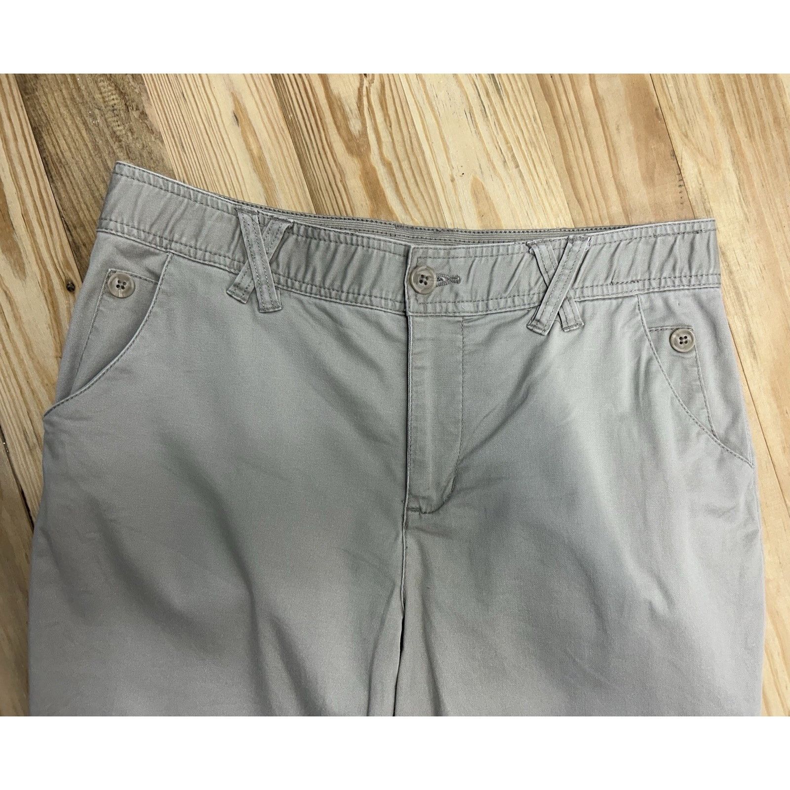 Other Cato Womens Chino Pants Size 8 Beige Classic Fit High Rise Size 30" / US 8 / IT 44 - 3 Thumbnail