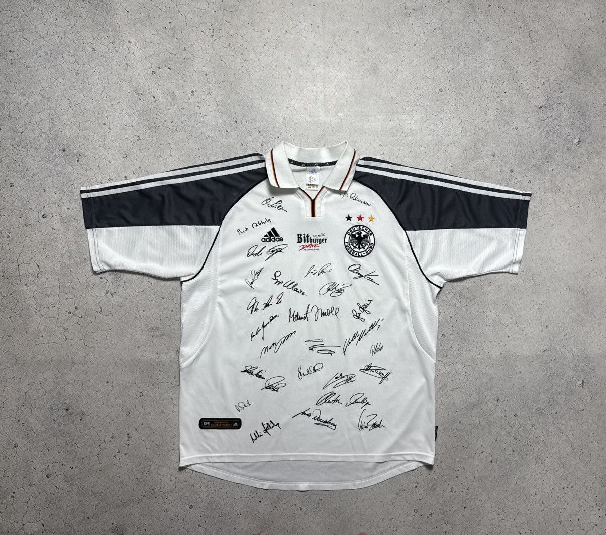 Adidas Adidas Germany Team 2000/2002 Vintage Soccer Jersey Size US XL / EU 56 / 4 - 1 Thumbnail