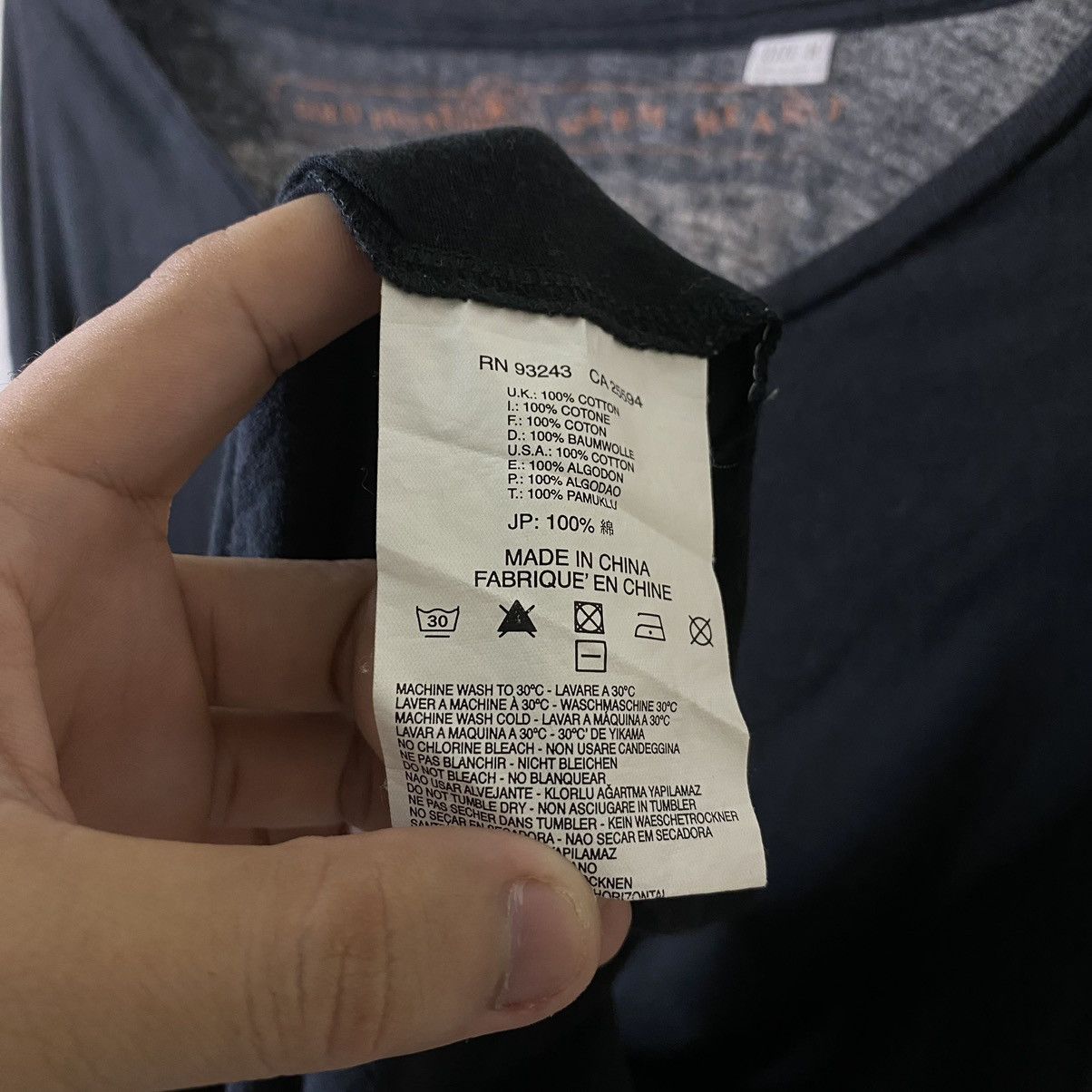 Diesel Black Gold Y2K Diesel Rain Storm Streetwear LS Tee Size US L / EU 52-54 / 3 - 4 Thumbnail