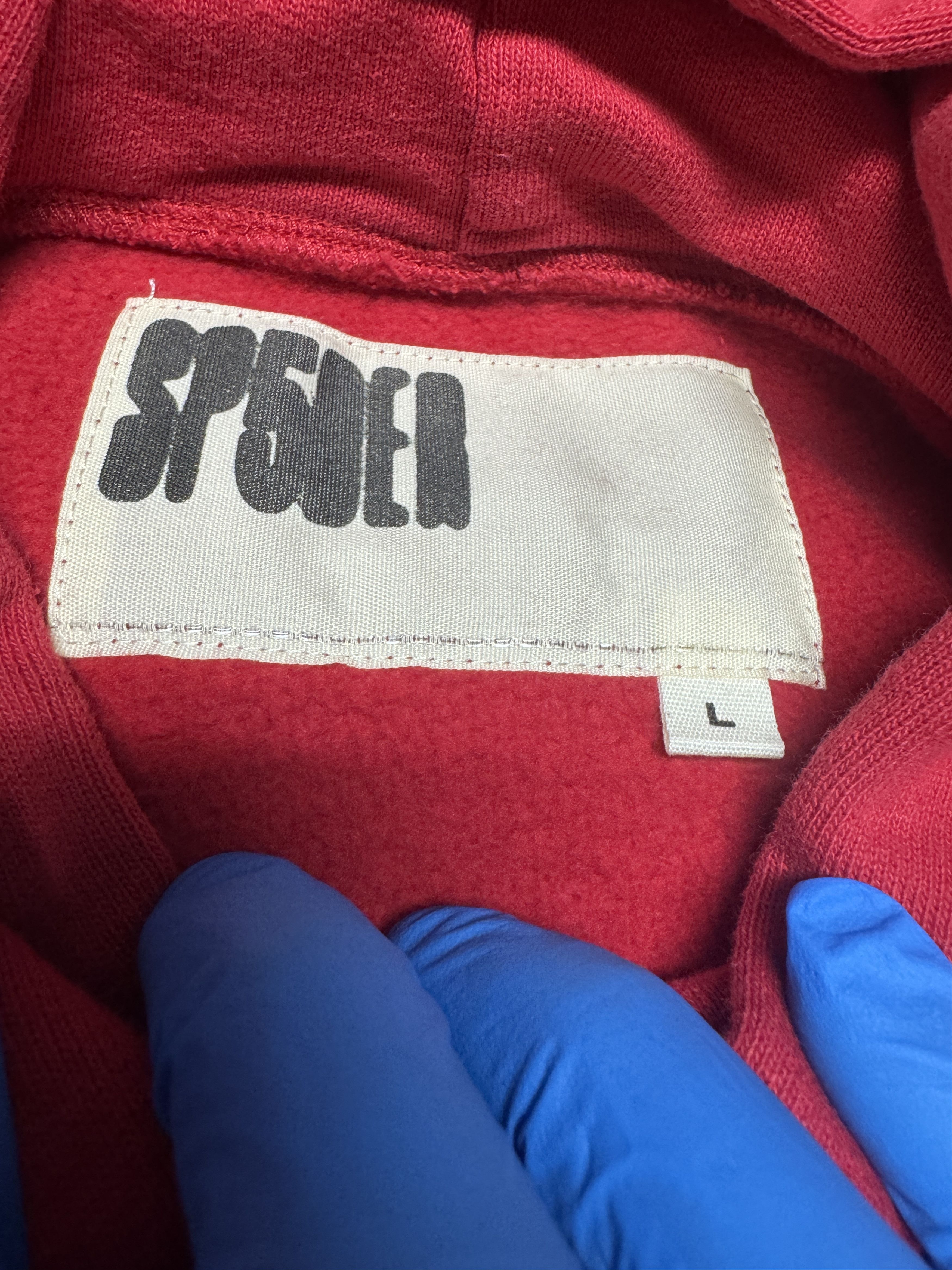 Sp5der Sp5der OG Web V2 Hoodie Red Size US L / EU 52-54 / 3 - 3 Thumbnail