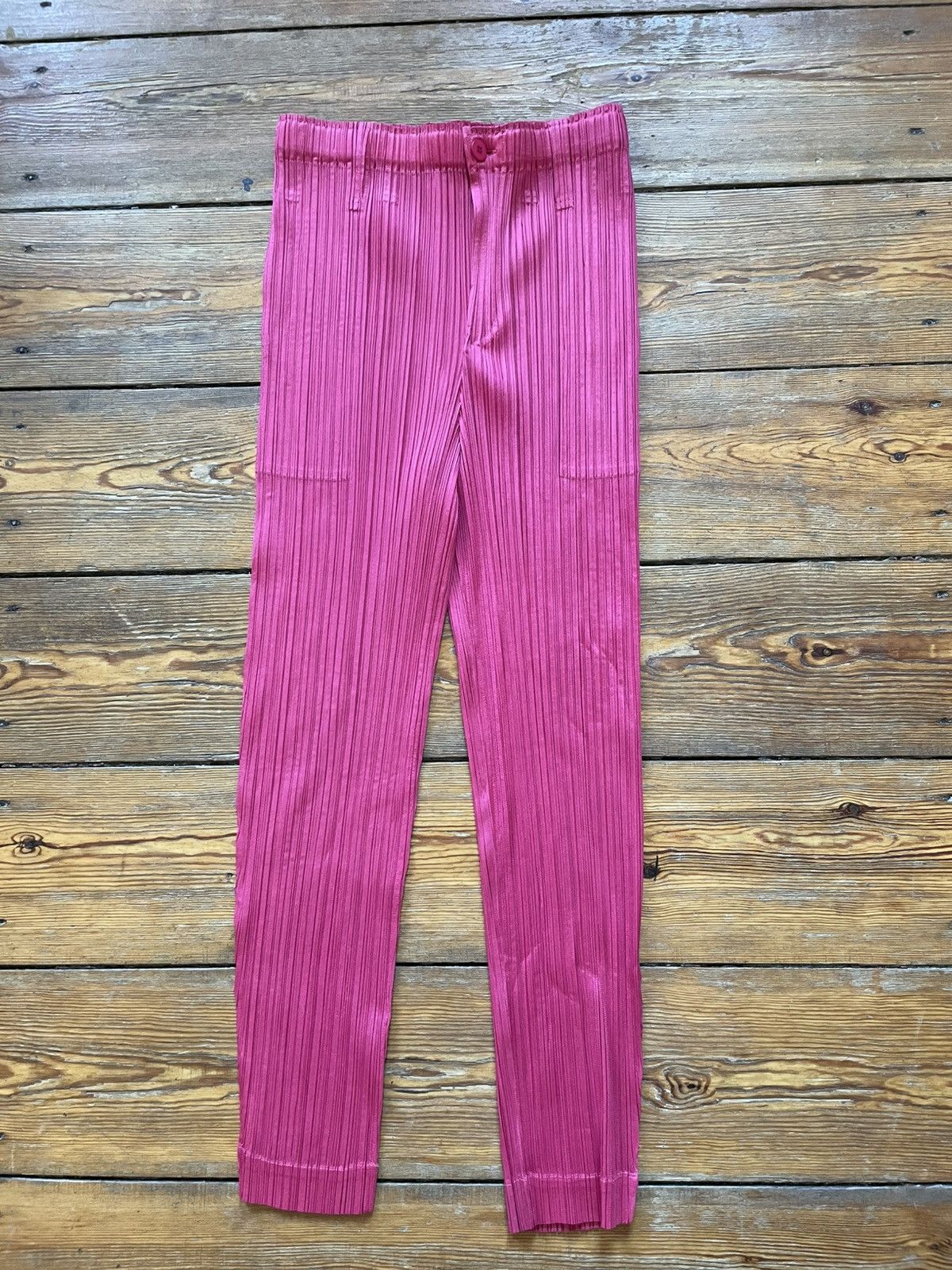 Issey Miyake Issey Miyake Pleats Please trousers Size 26" / US 2 / IT 38 - 1 Thumbnail