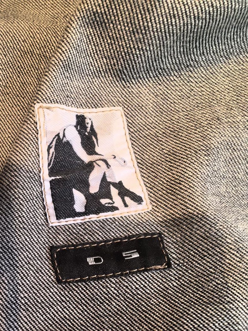 Rick Owens Rick Owens Drkshdw Splatter Denim Jacket-2506 Size US L / EU 52-54 / 3 - 4 Thumbnail