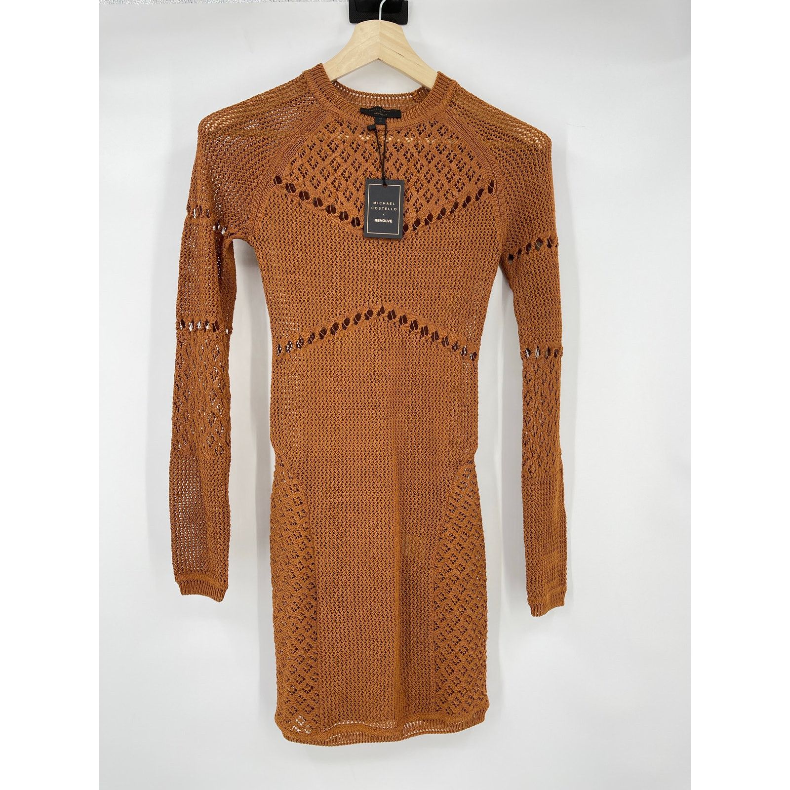 REVOLVE Michael Costello x REVOLVE | Allegra Mini Dress in Copper XS Size XS / US 0-2 / IT 36-38 - 2 Thumbnail
