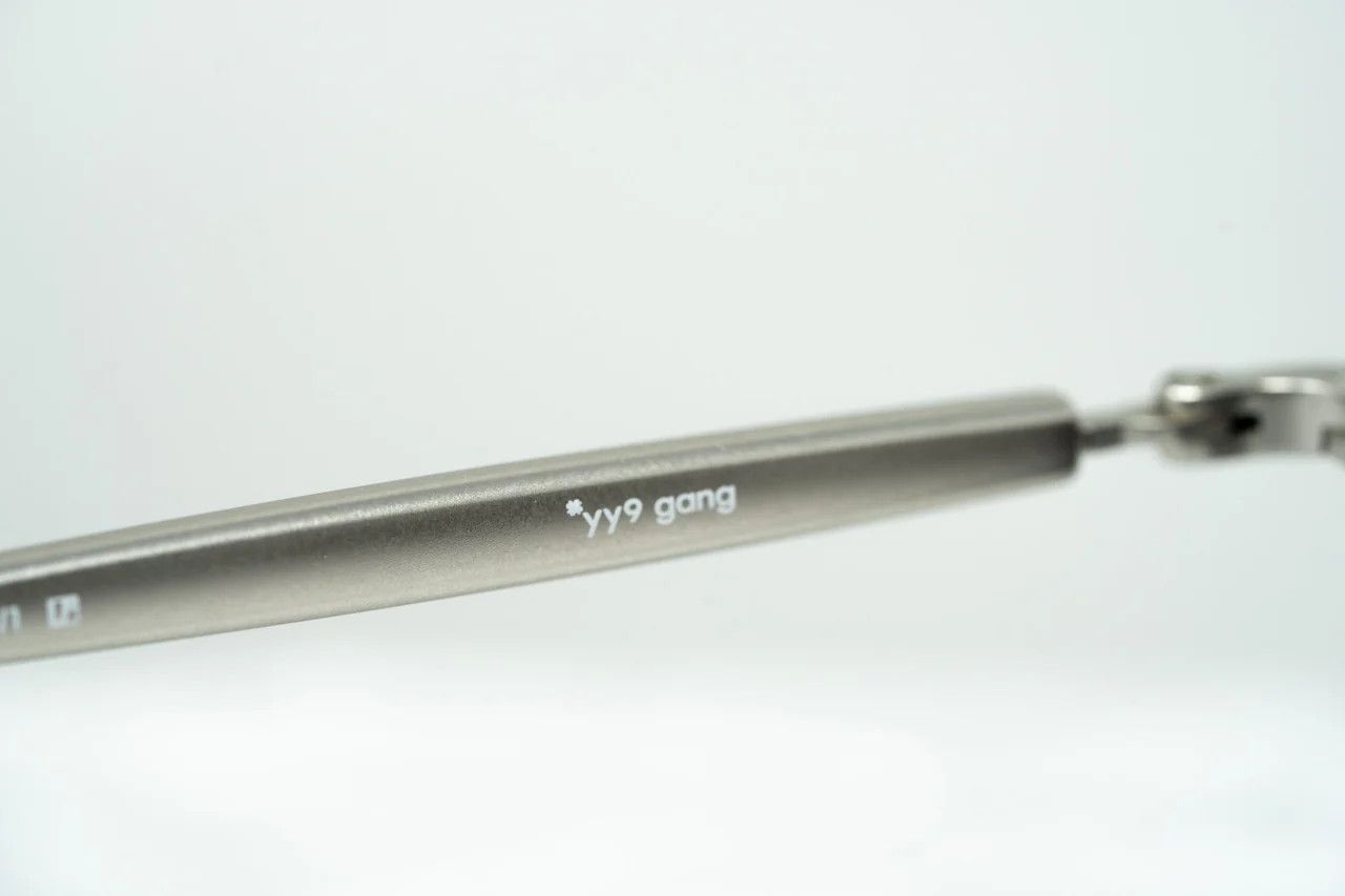 Yohji Yamamoto Yohji Yamamoto Sunglasses Round Silver and Grey Size ONE SIZE - 5 Thumbnail