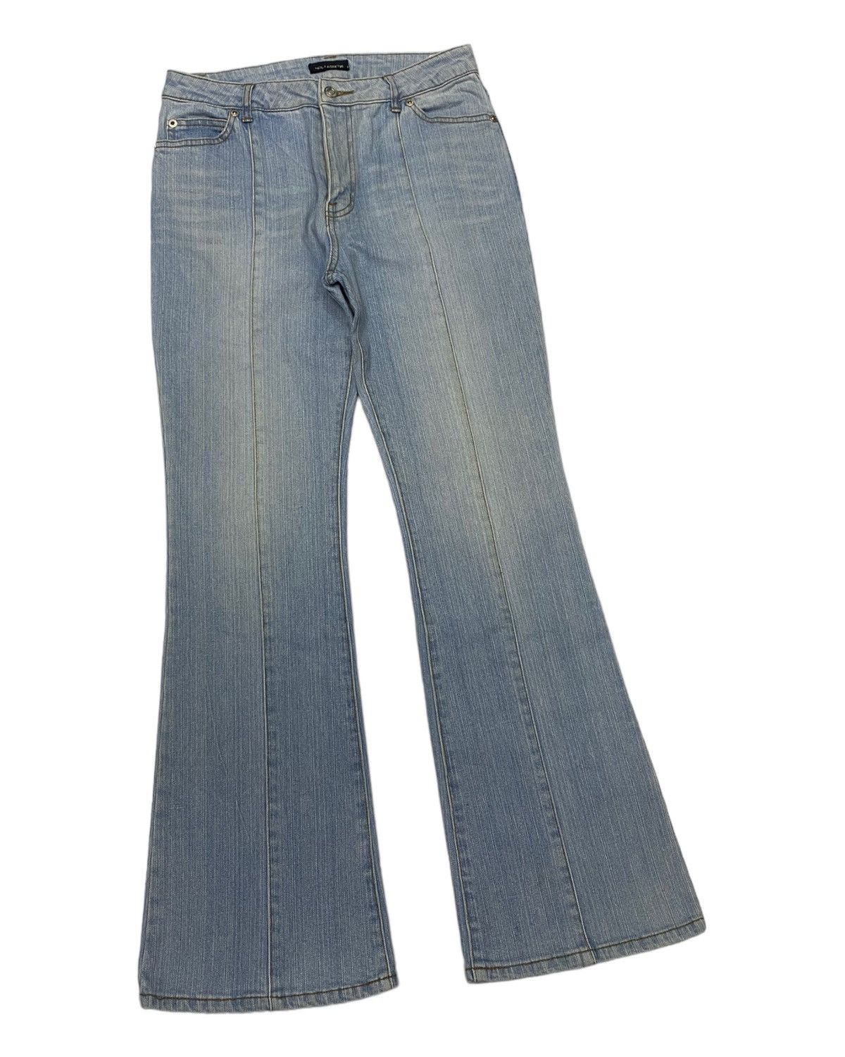 FLARED🔥MER LASSETTE JAPAN FLARE DISTRESSED DENIM JEANS