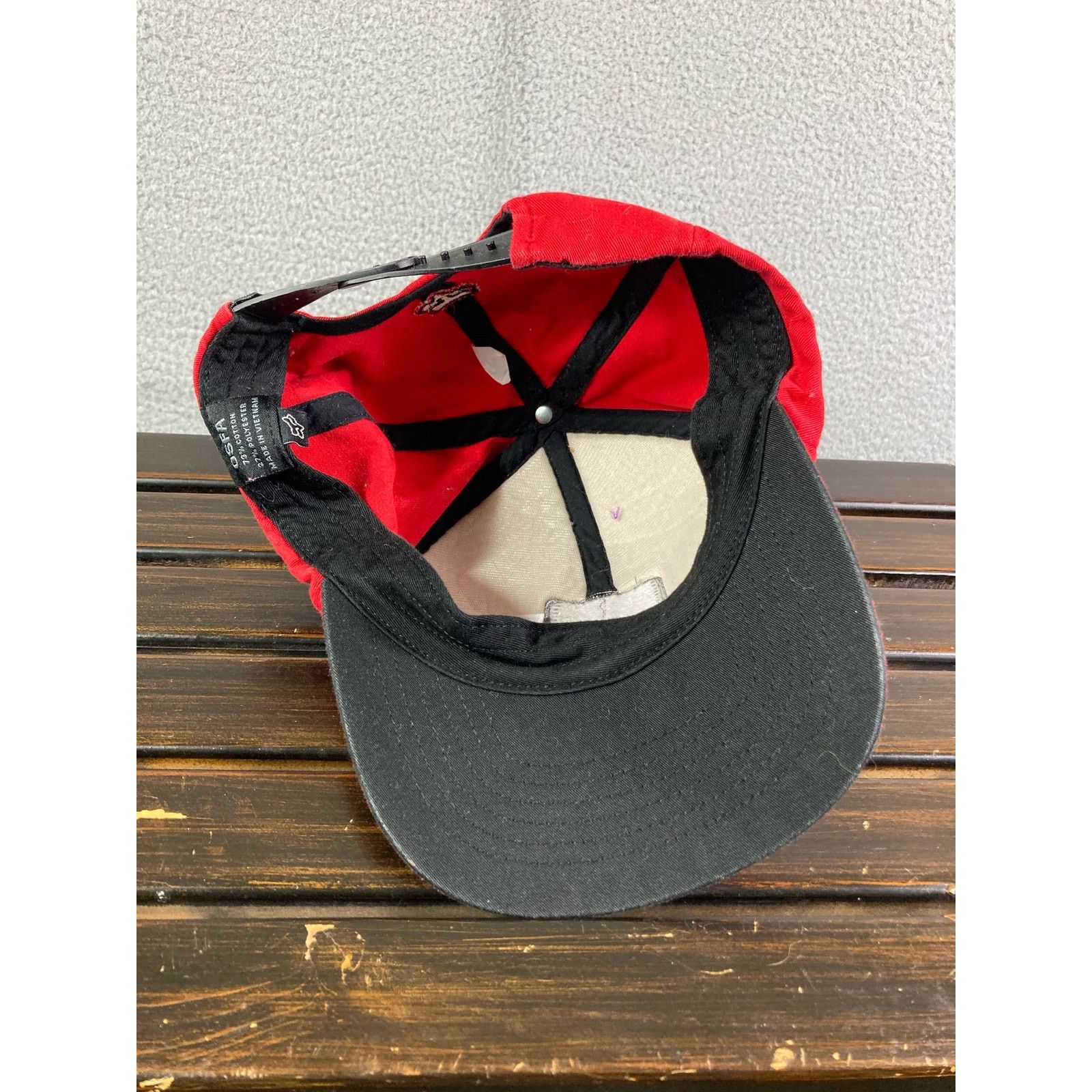 Fox Racing Fox Racing Baseball Hat Cap Snapback Mens Unisex Adult Red Size ONE SIZE - 8 Thumbnail