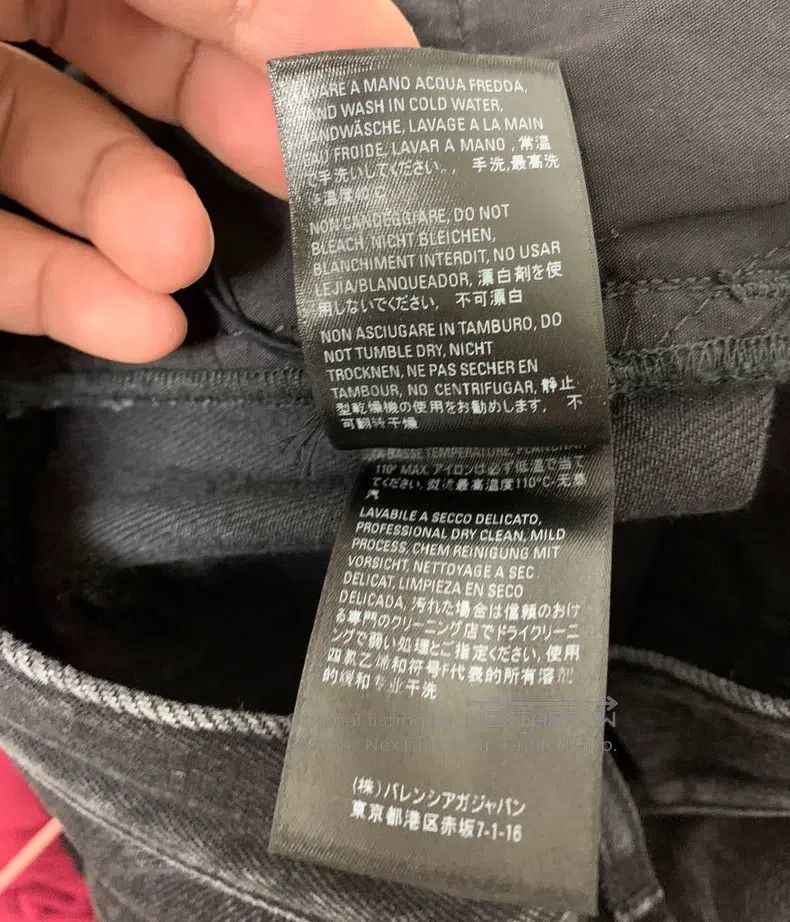 Balenciaga Balenciaga Jeans Pants Size US 31 - 9 Thumbnail