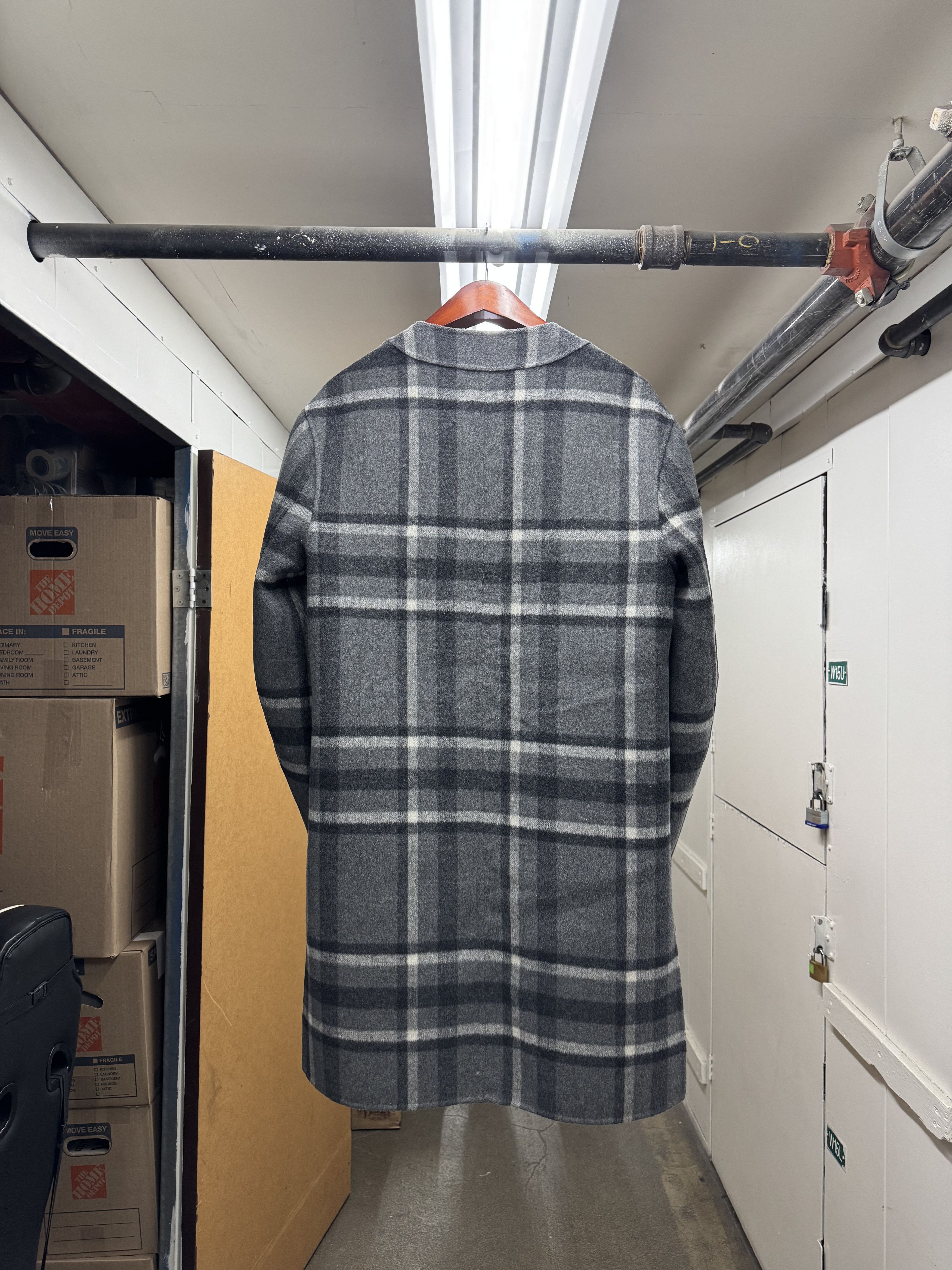 Kith KITH Wool Blend Reversible Check Plaid Shawl AW19 Coat Size US M / EU 48-50 / 2 - 8 Thumbnail