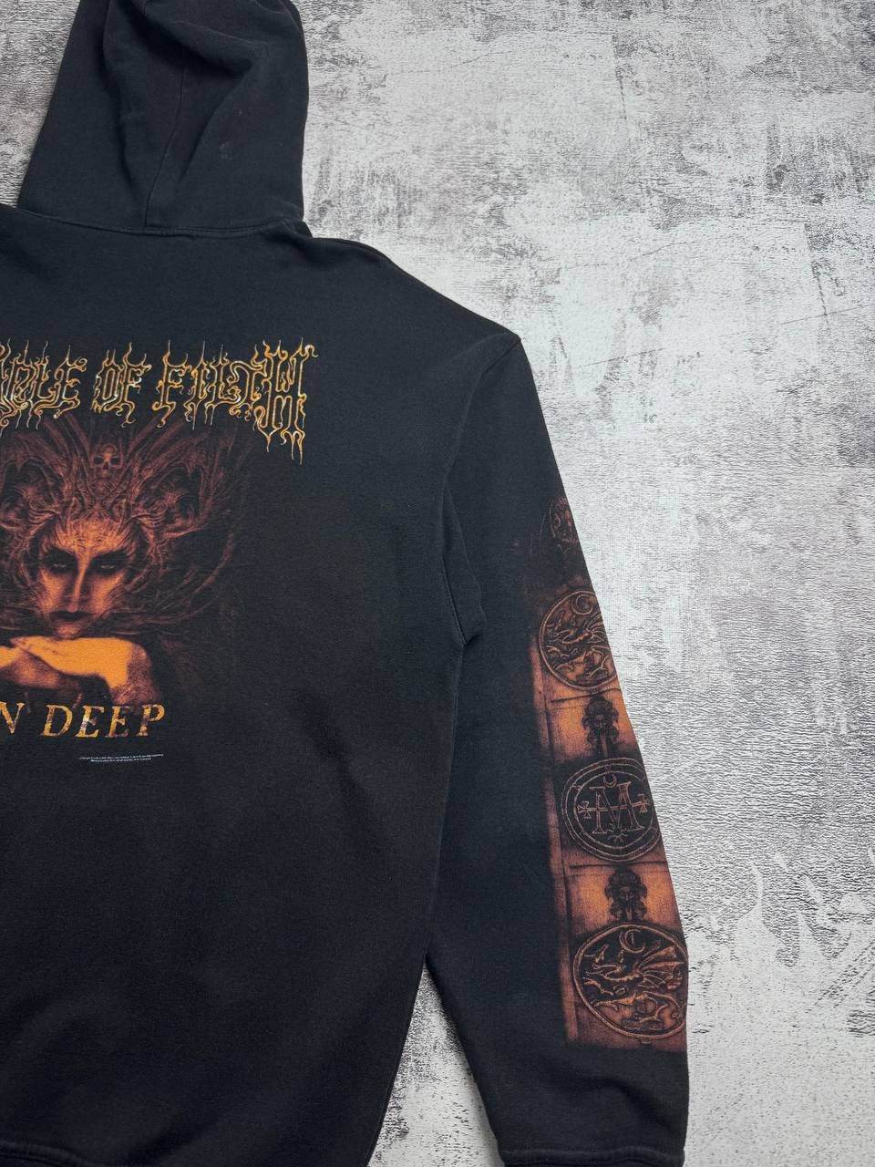 Band Tees Cradle Of Filth 2000 Sin Deep Black Men’s XL Band Tour Merch Hoodie Sweatshirt Size US XL / EU 56 / 4 - 15 Thumbnail