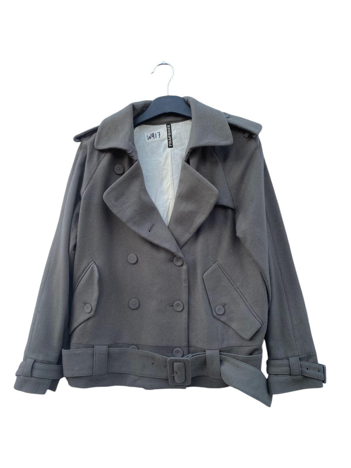 Frapbois Frapbois Issey Miyake Short Trench Coat Size US M / EU 48-50 / 2 - 2 Thumbnail