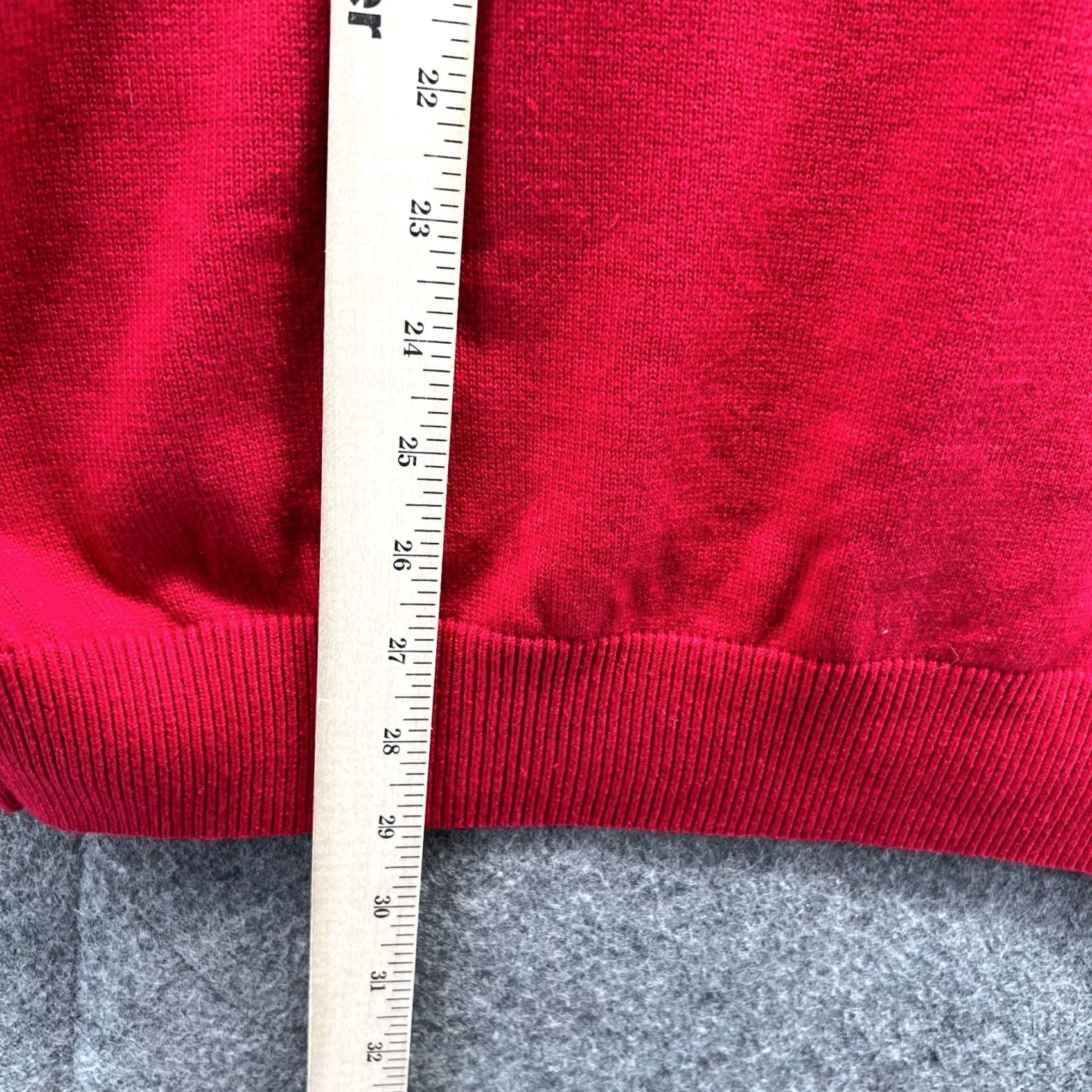Nautica Nautica Pullover Sweatshirt Mens Large Red Fleece Crewneck Long Sleeve Cotton Logo All Seasons Vintage: No Size US L / EU 52-54 / 3 - 5 Thumbnail
