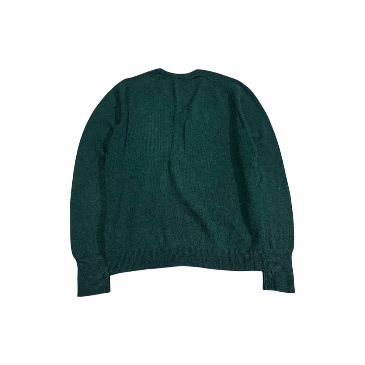 Burberry × Vintage 🔥Vintage Burberrys Lambswool Sweater Forest Green Size US XL / EU 56 / 4 - 12 Thumbnail