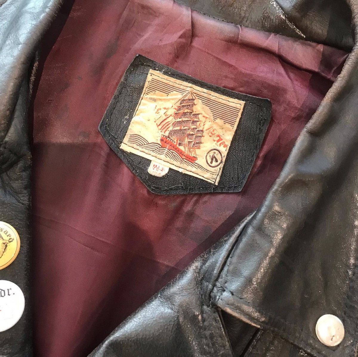 Vintage Vintage Leather Metal/Punk Jacket Size US L / EU 52-54 / 3 - 4 Thumbnail